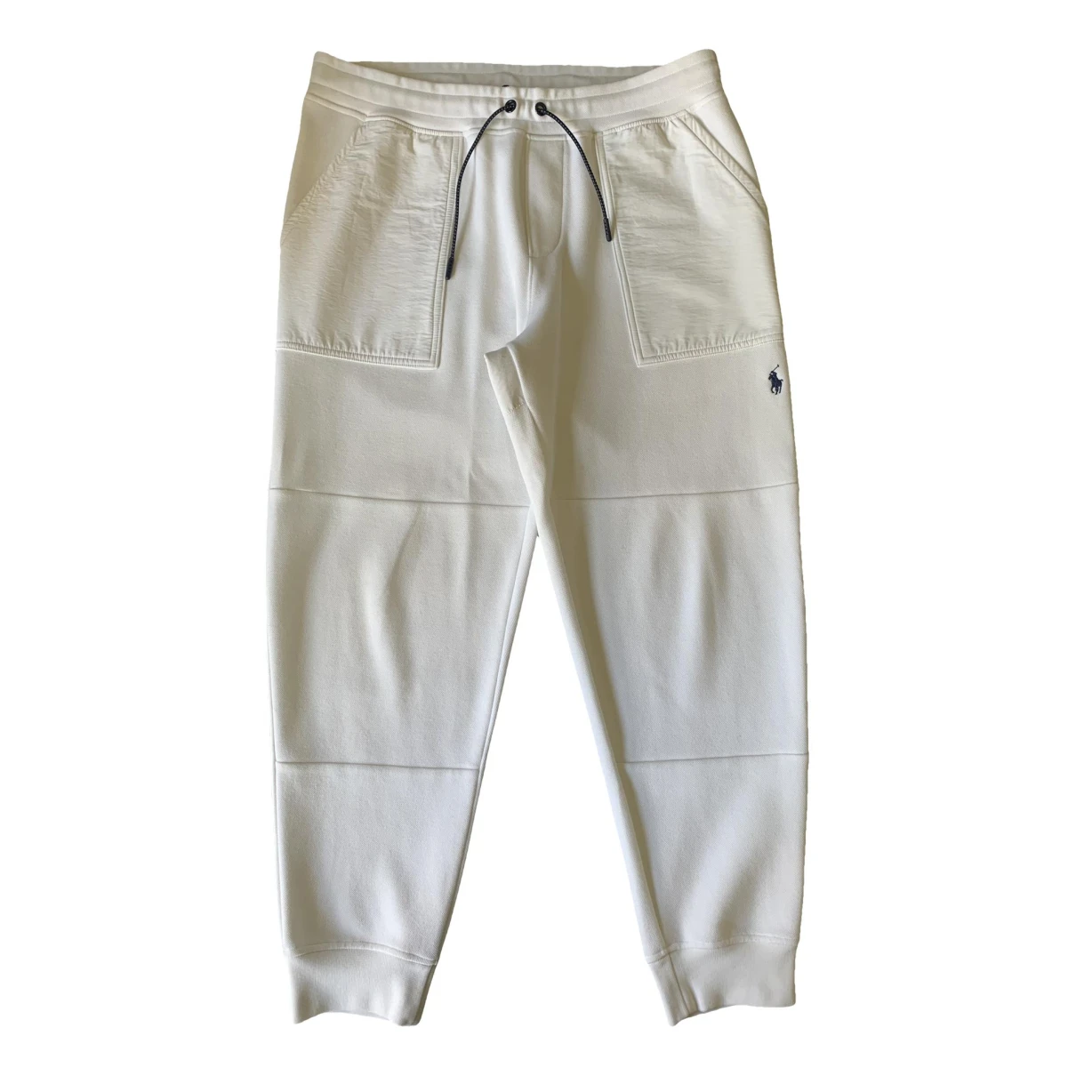 Pre-owned Polo Ralph Lauren Trousers In White