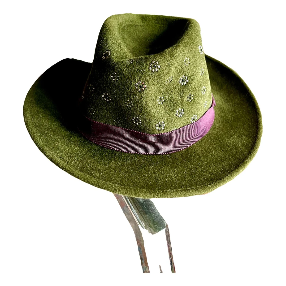 Pre-owned Etro Hat In Green