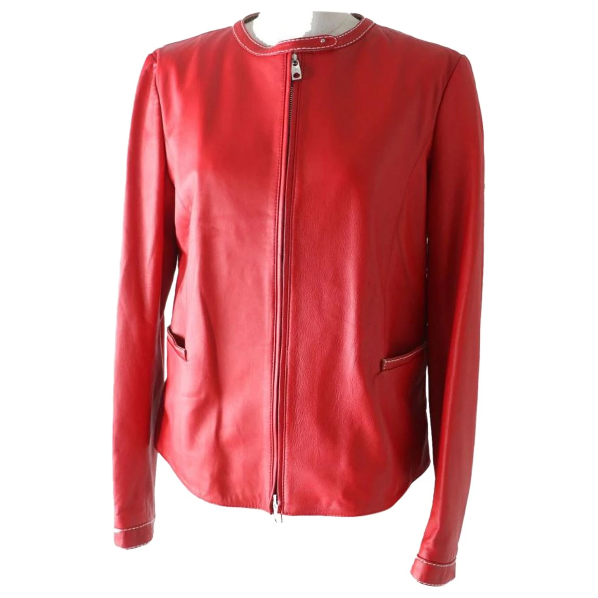 Pre-owned Emporio Armani Jacket In Red