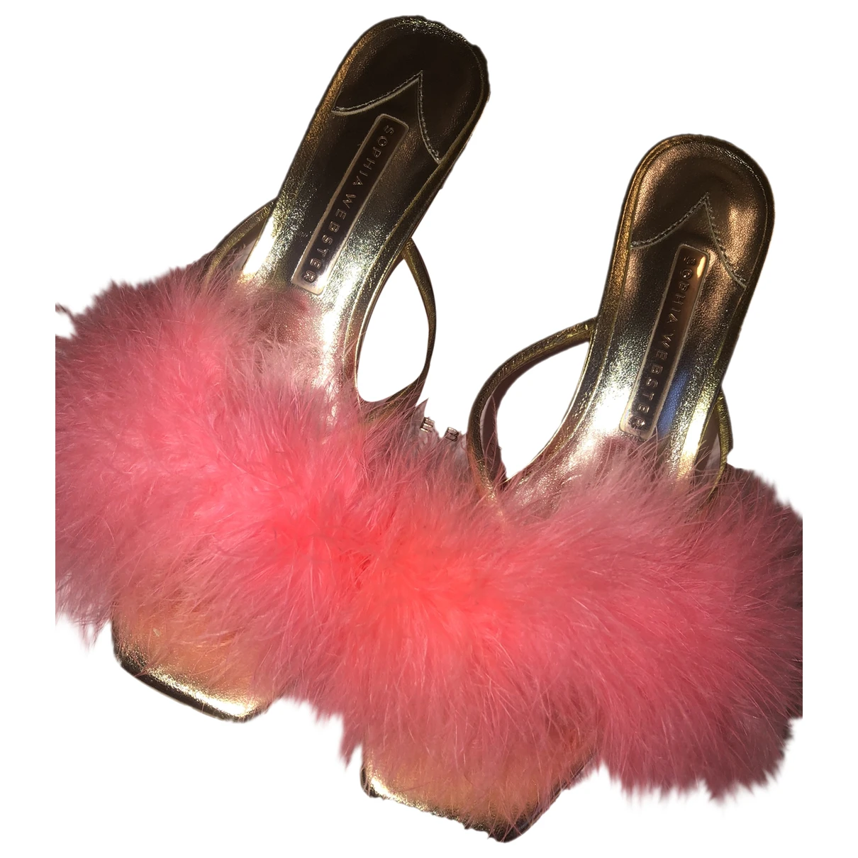 Pre-owned Sophia Webster Leather Heels In Pink