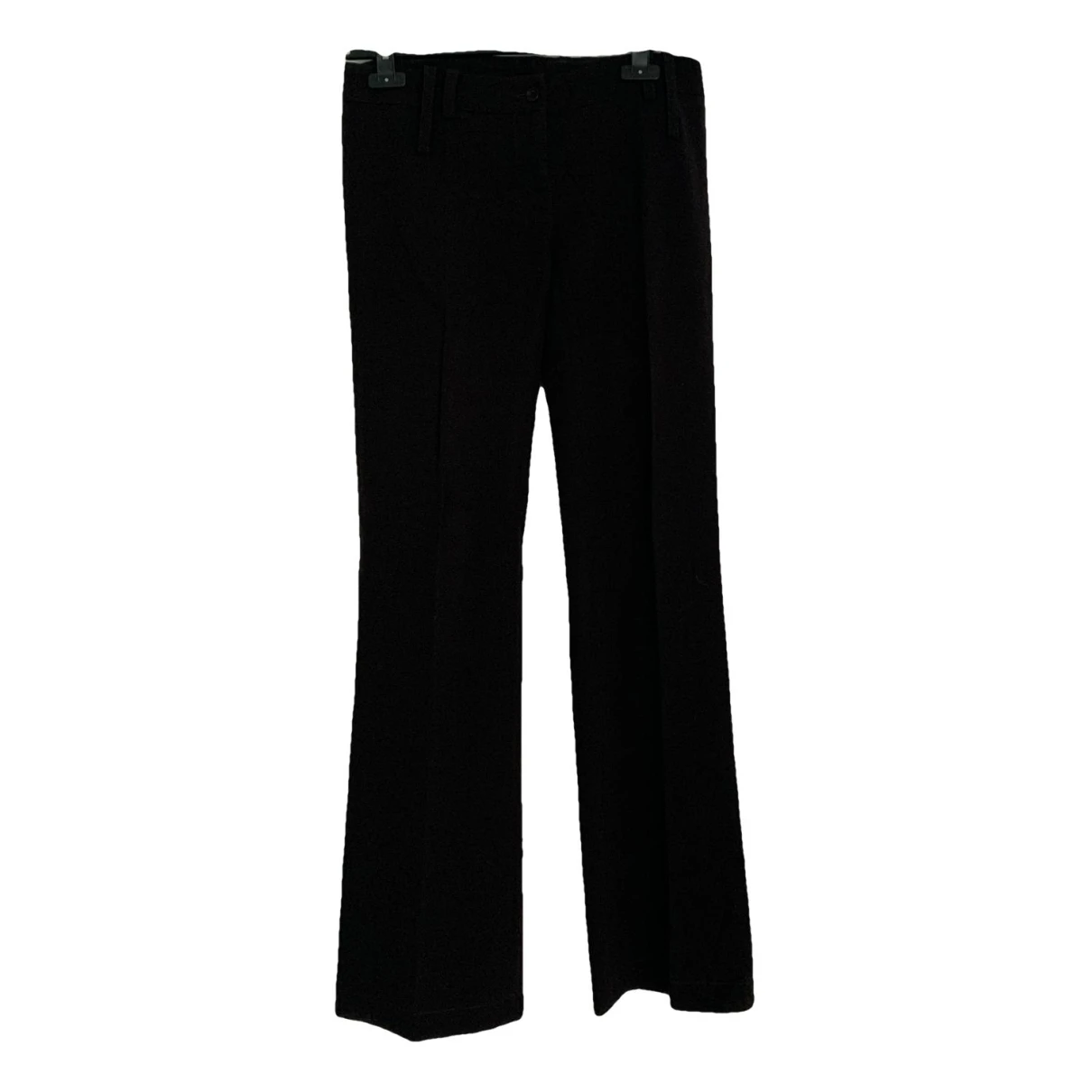 Pre-owned Patrizia Pepe Wool Trousers In Brown