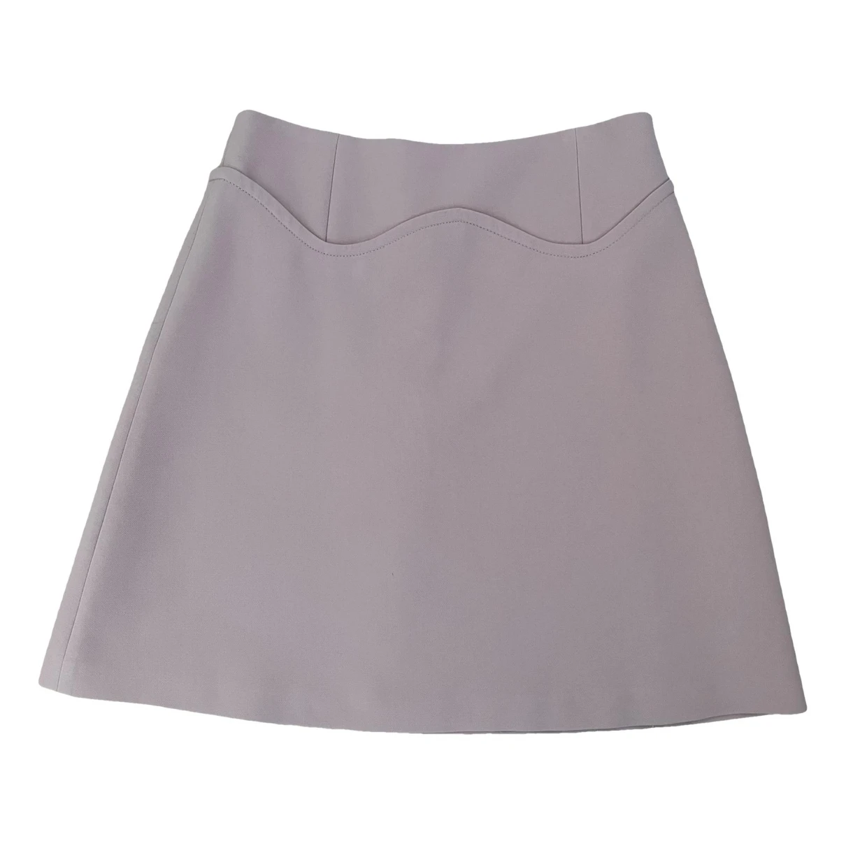 Pre-owned Tara Jarmon Mini Skirt In Pink