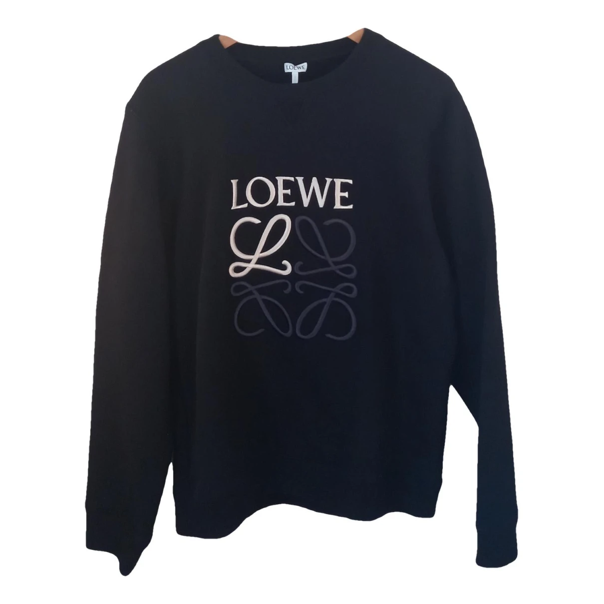 Pre-owned Loewe Sweatshirt In Black