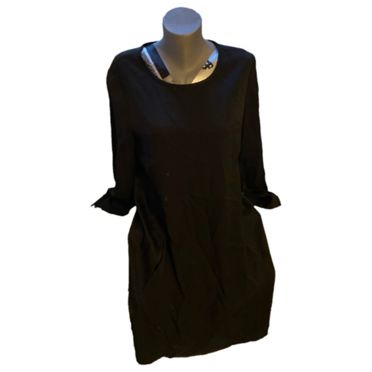 Pre-owned Maliparmi Mid-length Dress In Black