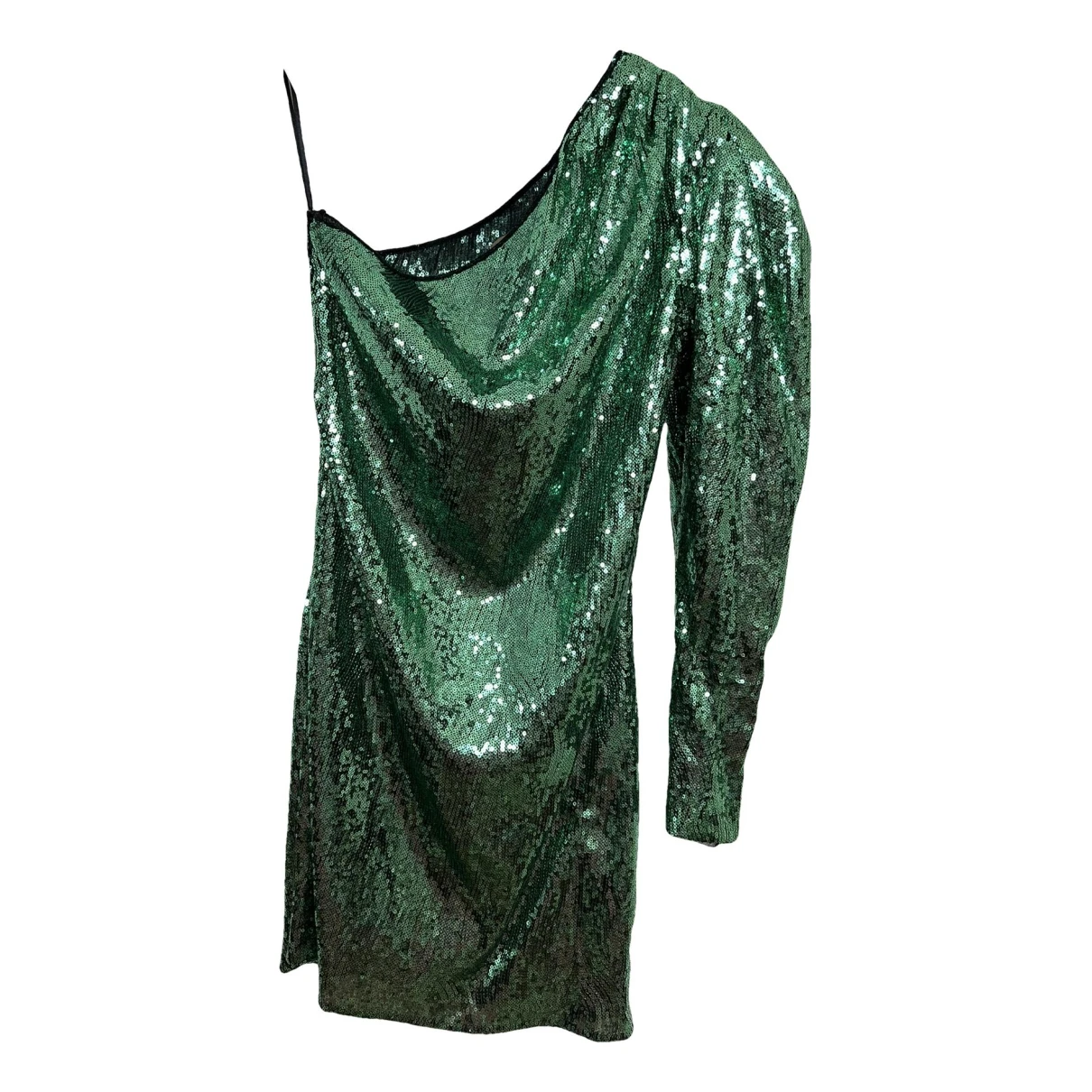 Pre-owned Simona Corsellini Mini Dress In Green