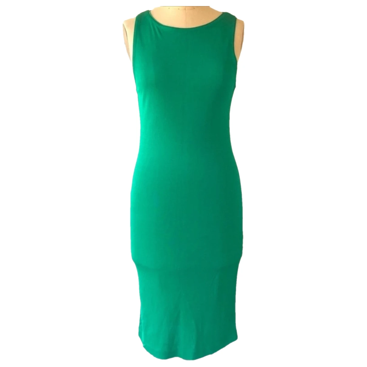 Pre-owned Missoni Mid-length Dress In Green