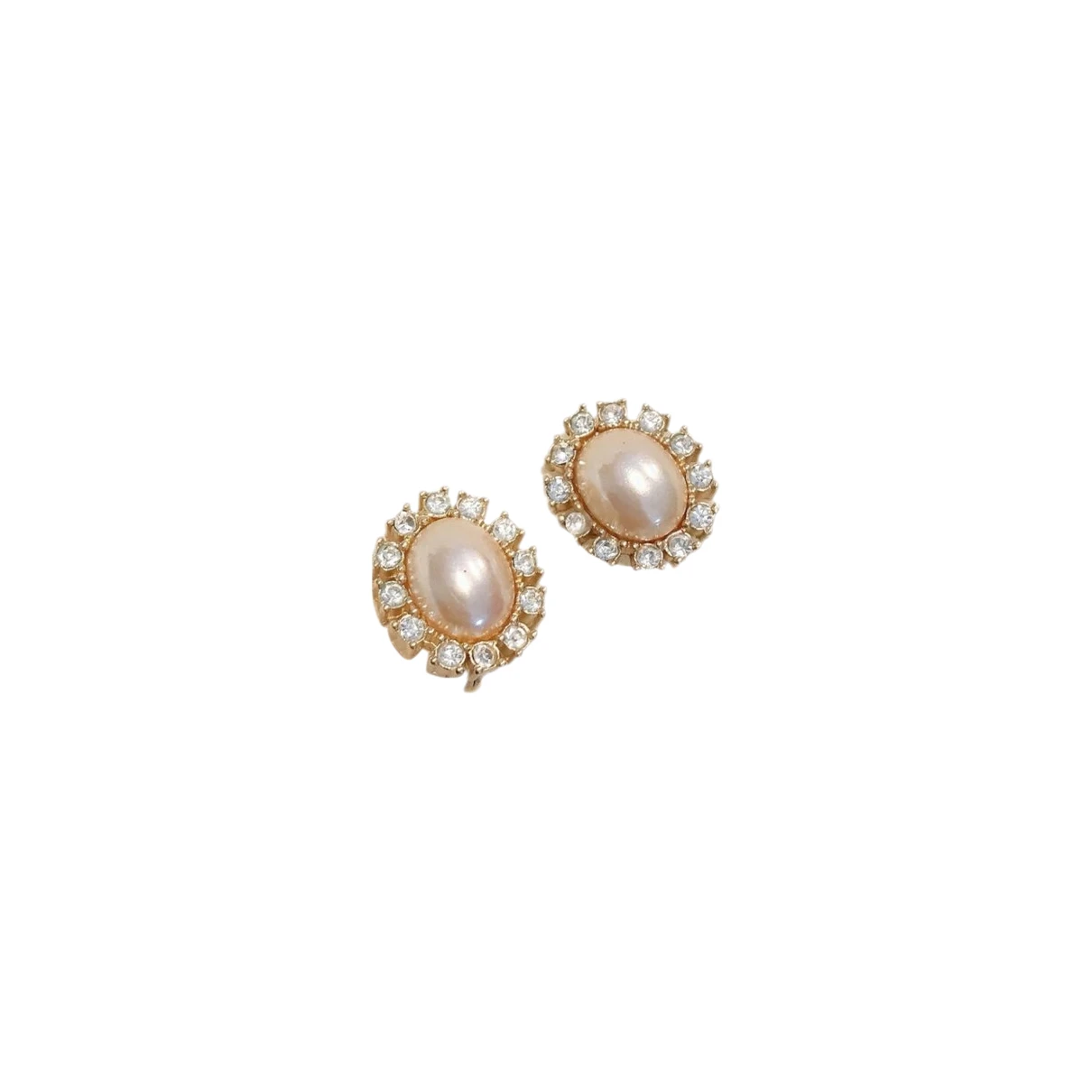 Pre-owned Dior Earrings In Gold