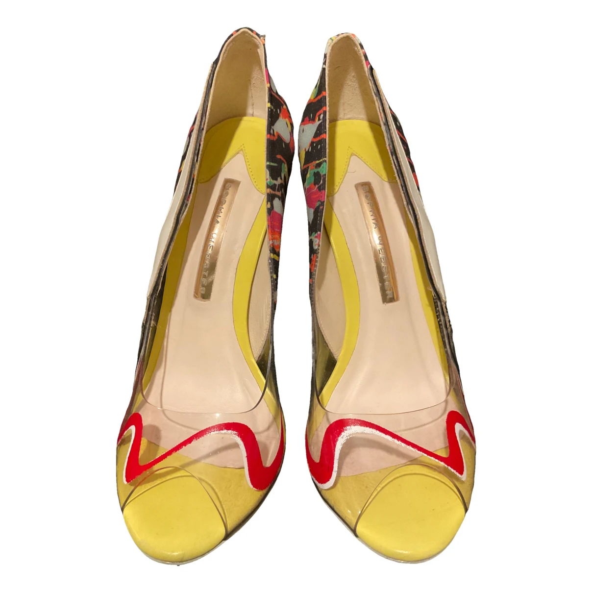 Pre-owned Sophia Webster Heels In Multicolour