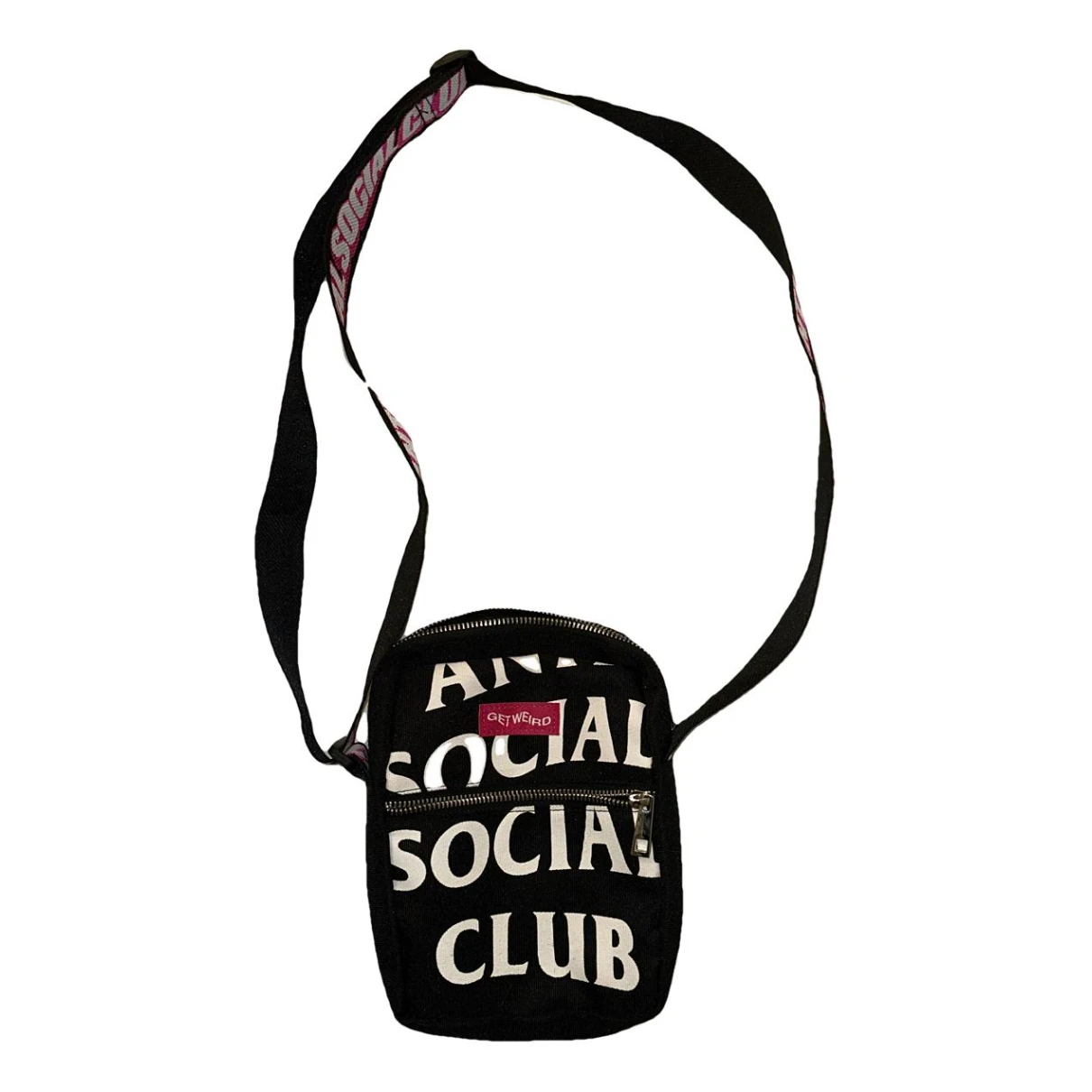Pre-owned Anti Social Social Club Cloth Bag In Black
