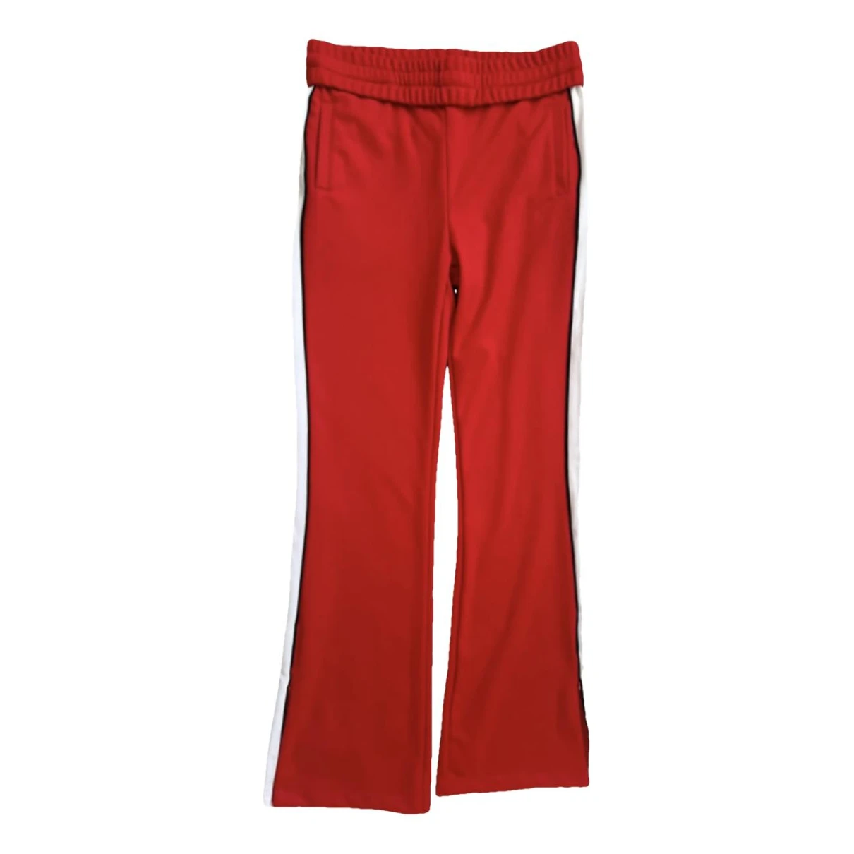 Pre-owned Off-white Trousers In Red