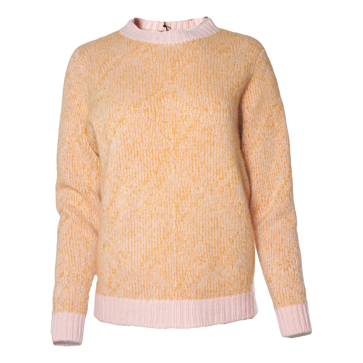 Pre-owned The Elder Statesman Cashmere Jumper In Yellow