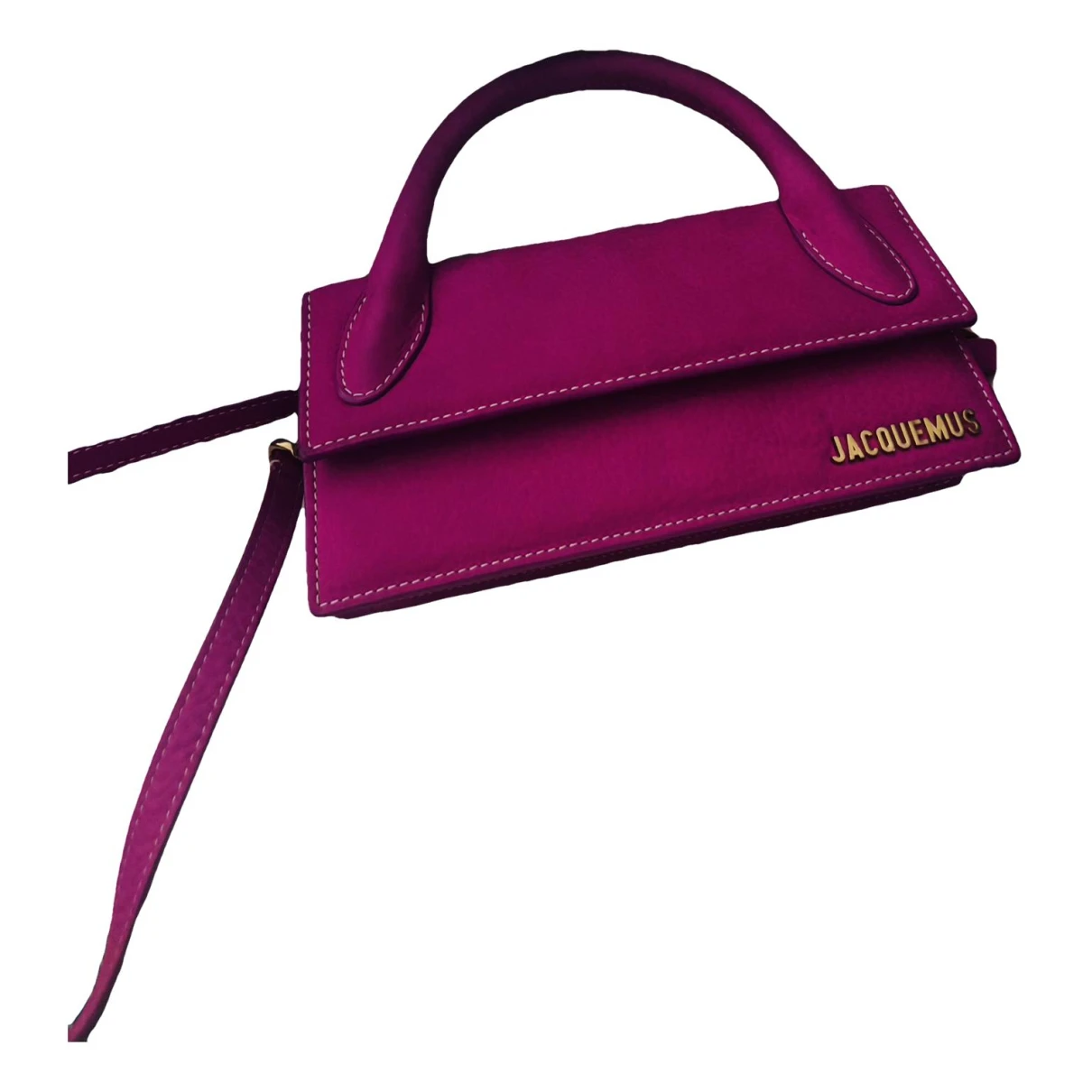 Pre-owned Jacquemus Chiquito Clutch Bag In Pink