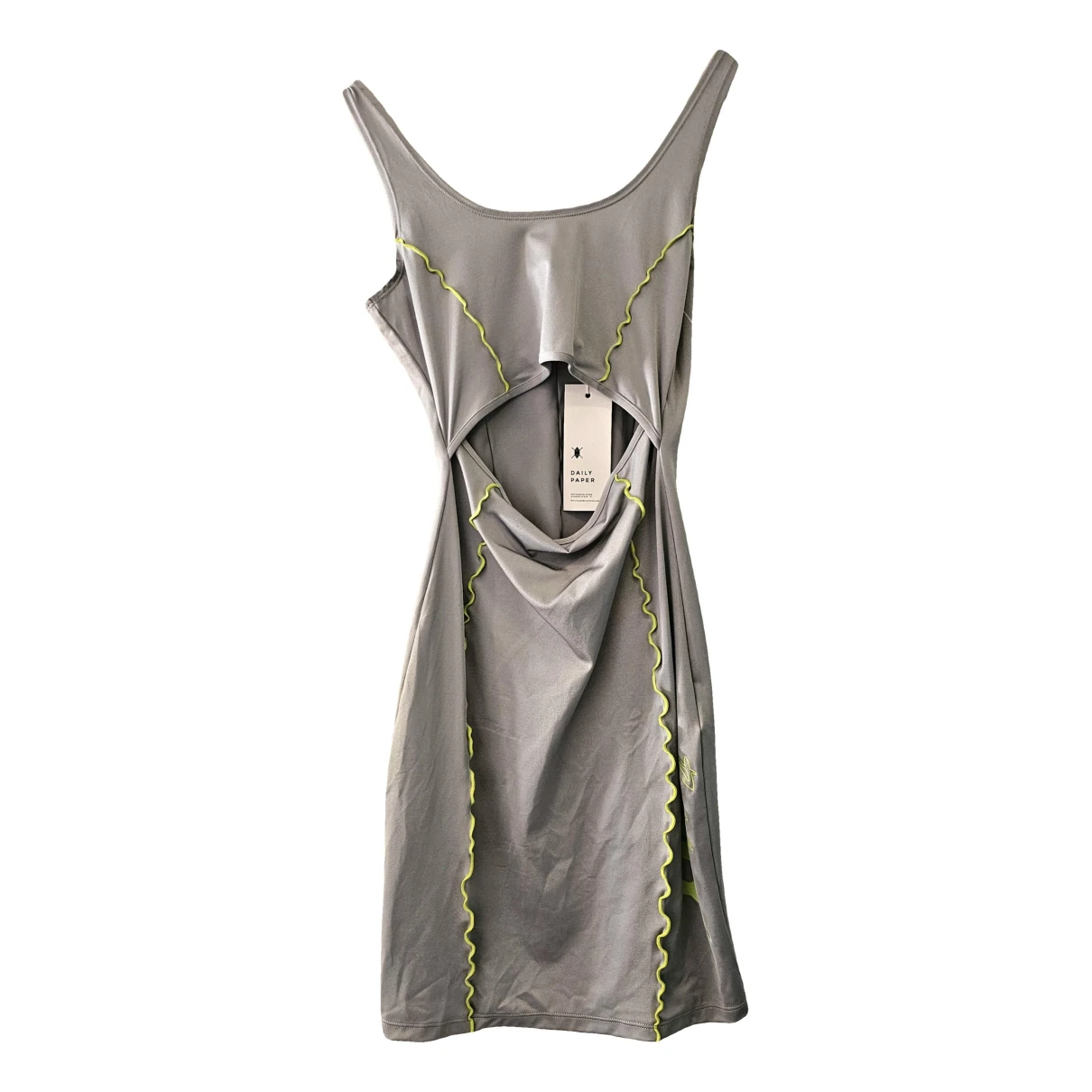 Pre-owned Daily Paper Mini Dress In Grey