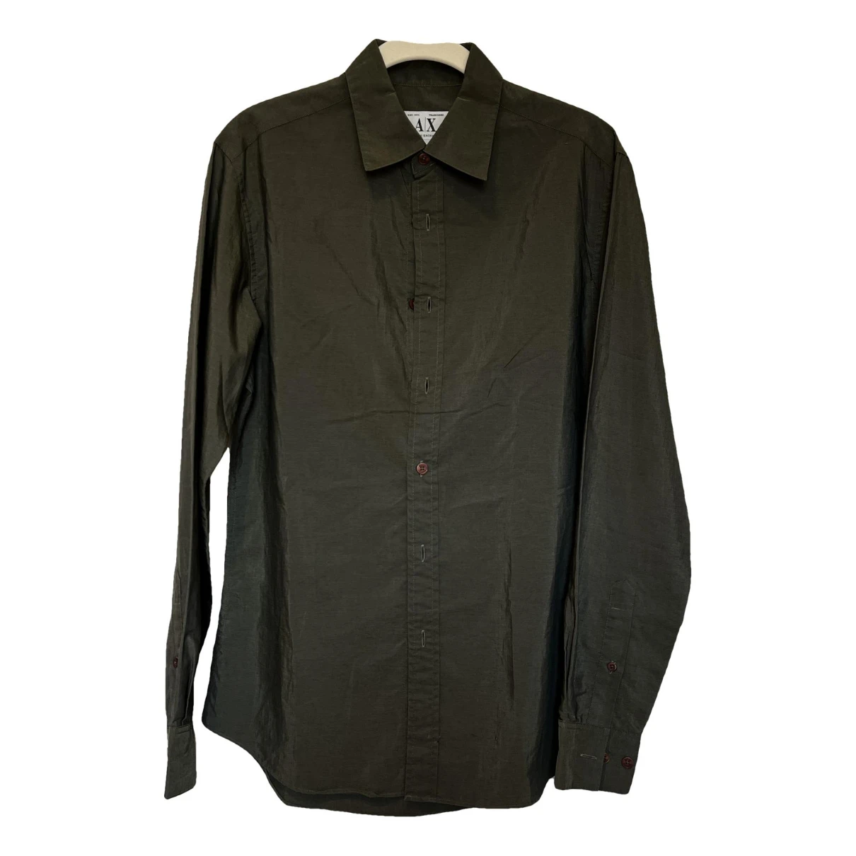Pre-owned Armani Exchange Shirt In Green