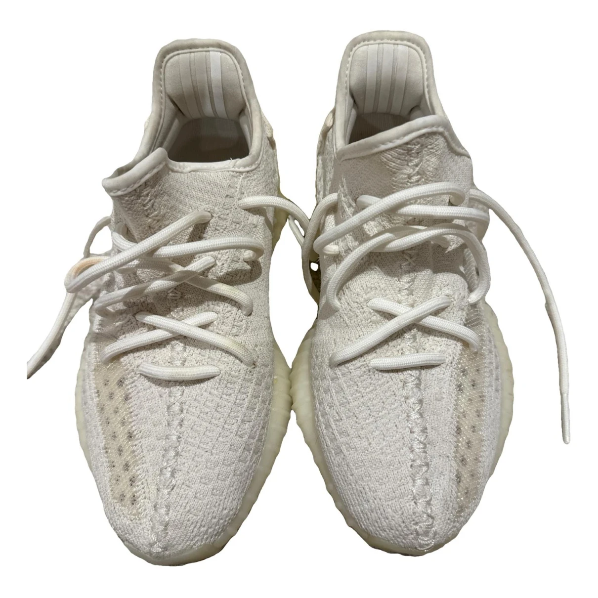Pre-owned Yeezy Cloth Trainers In White