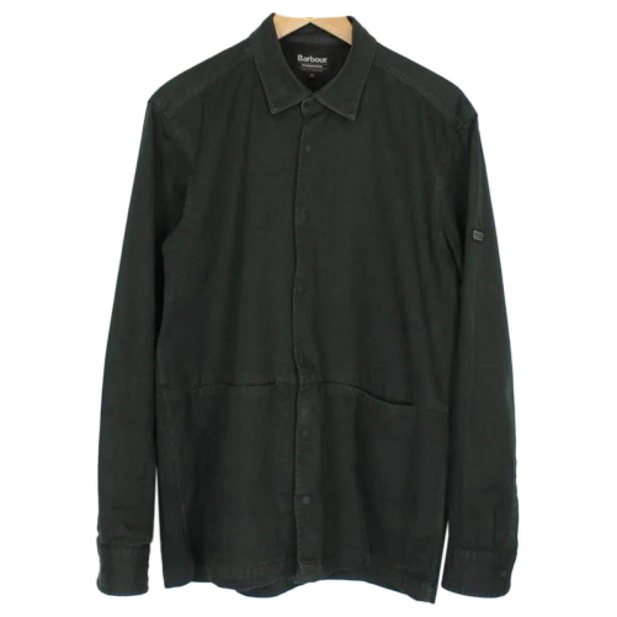 Pre-owned Barbour Shirt In Green