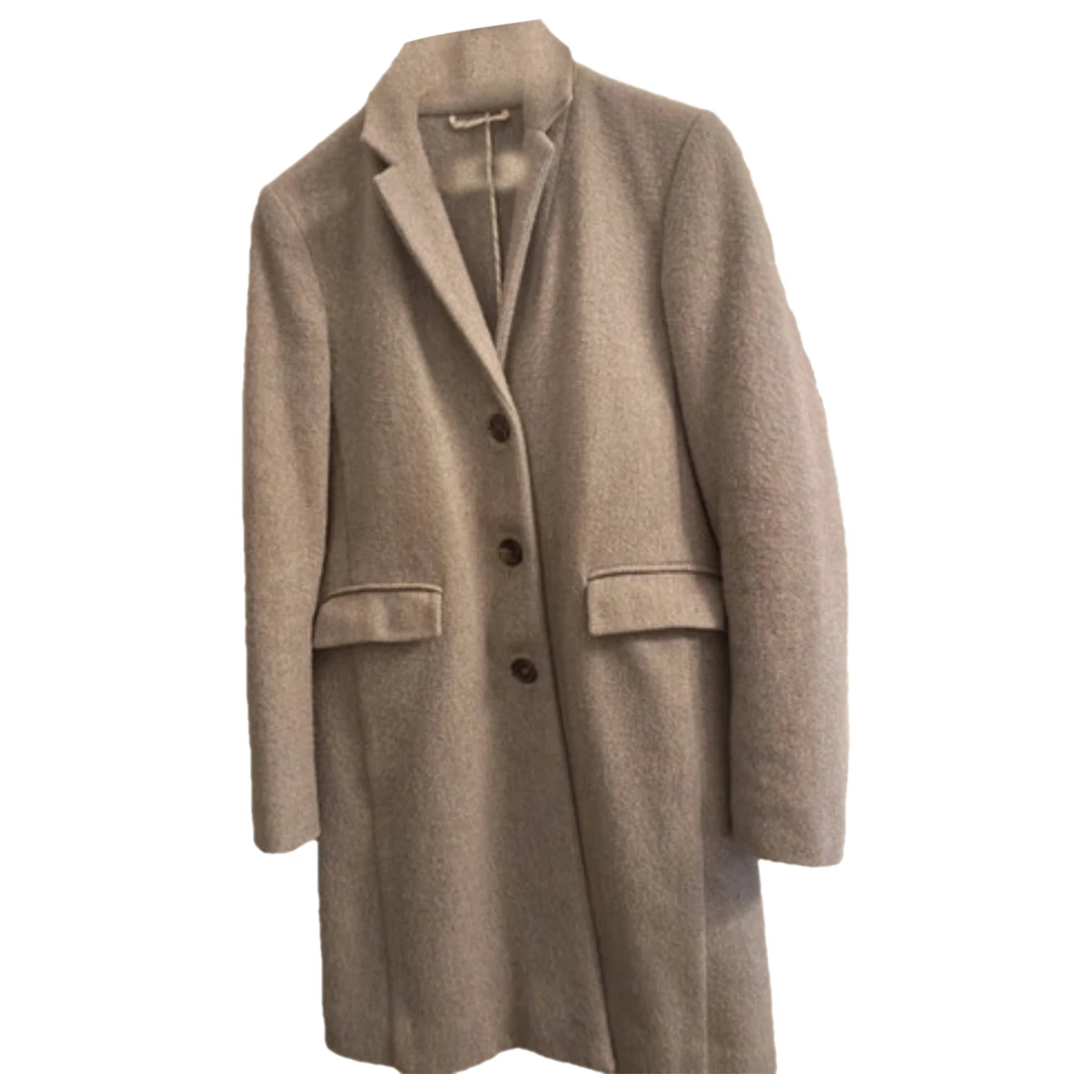 Pre-owned Etro Cashmere Coat In Beige