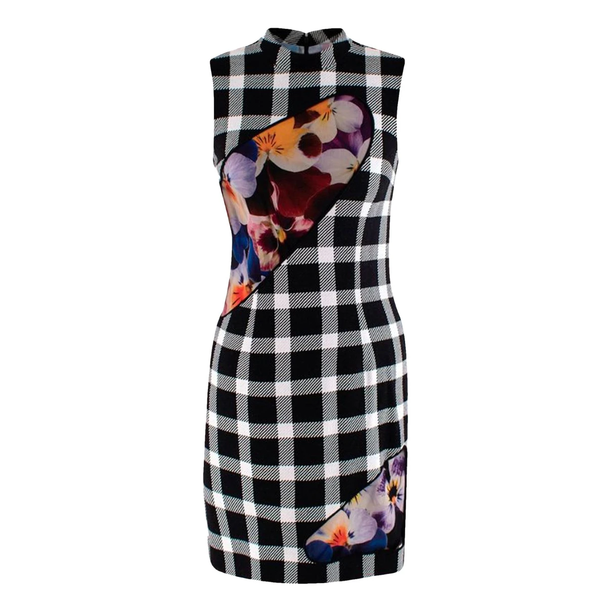Pre-owned Christopher Kane Wool Dress In Multicolour