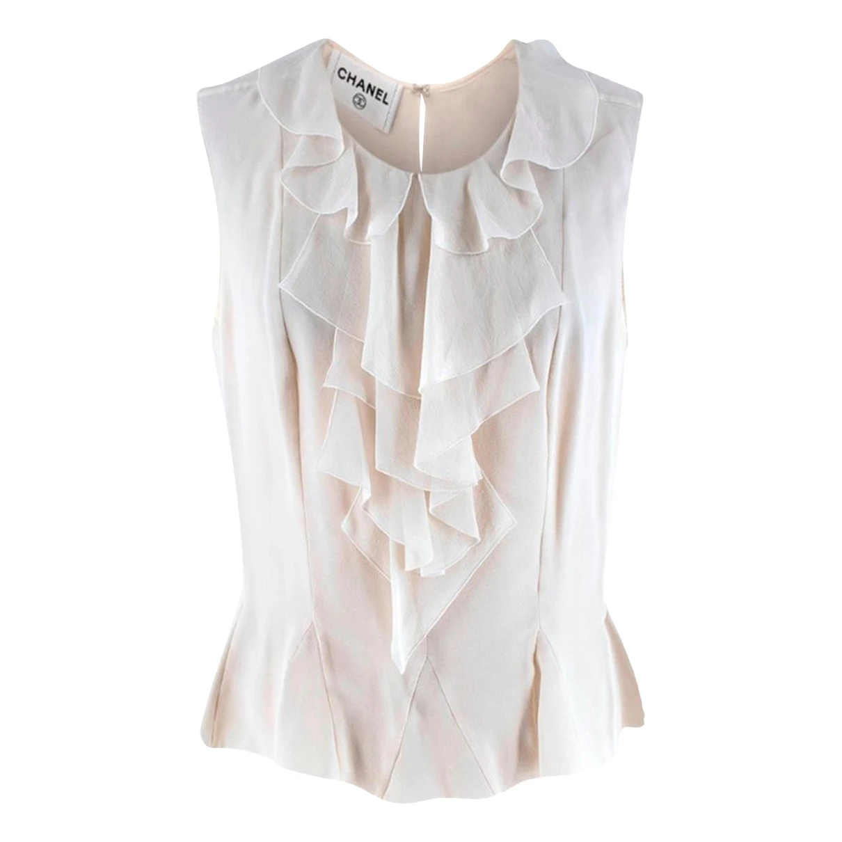 Pre-owned Chanel Silk Blouse In Pink