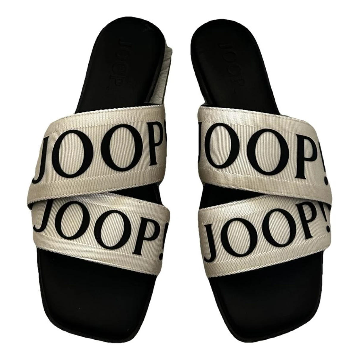 Pre-owned Joop Cloth Flip Flops In Other