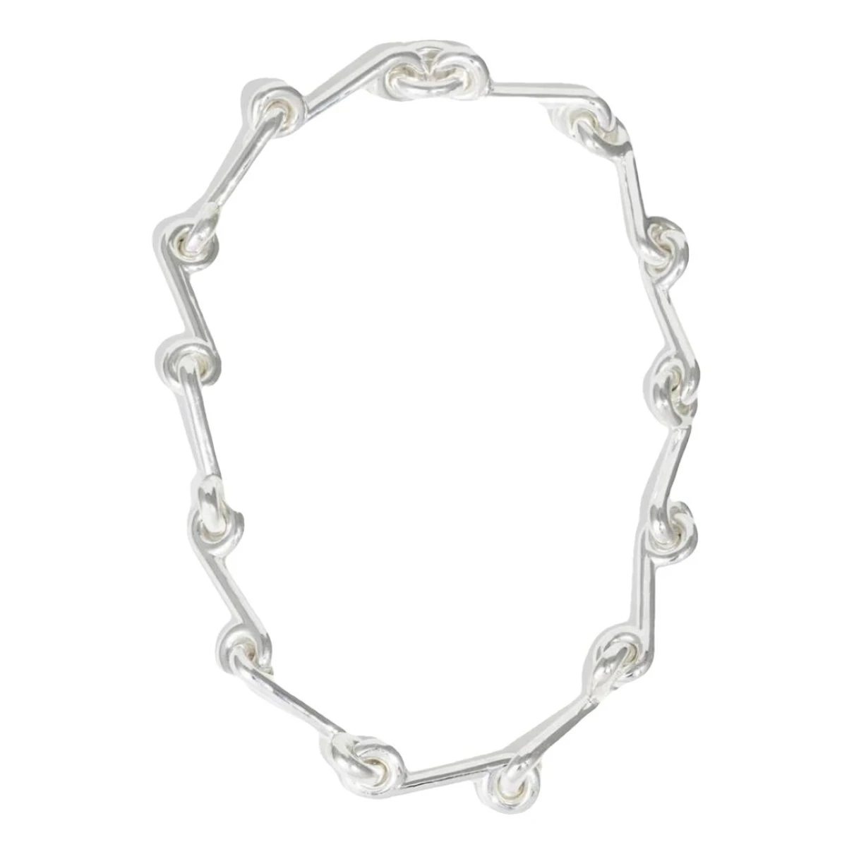 Pre-owned Uncommon Matters Silver Long Necklace