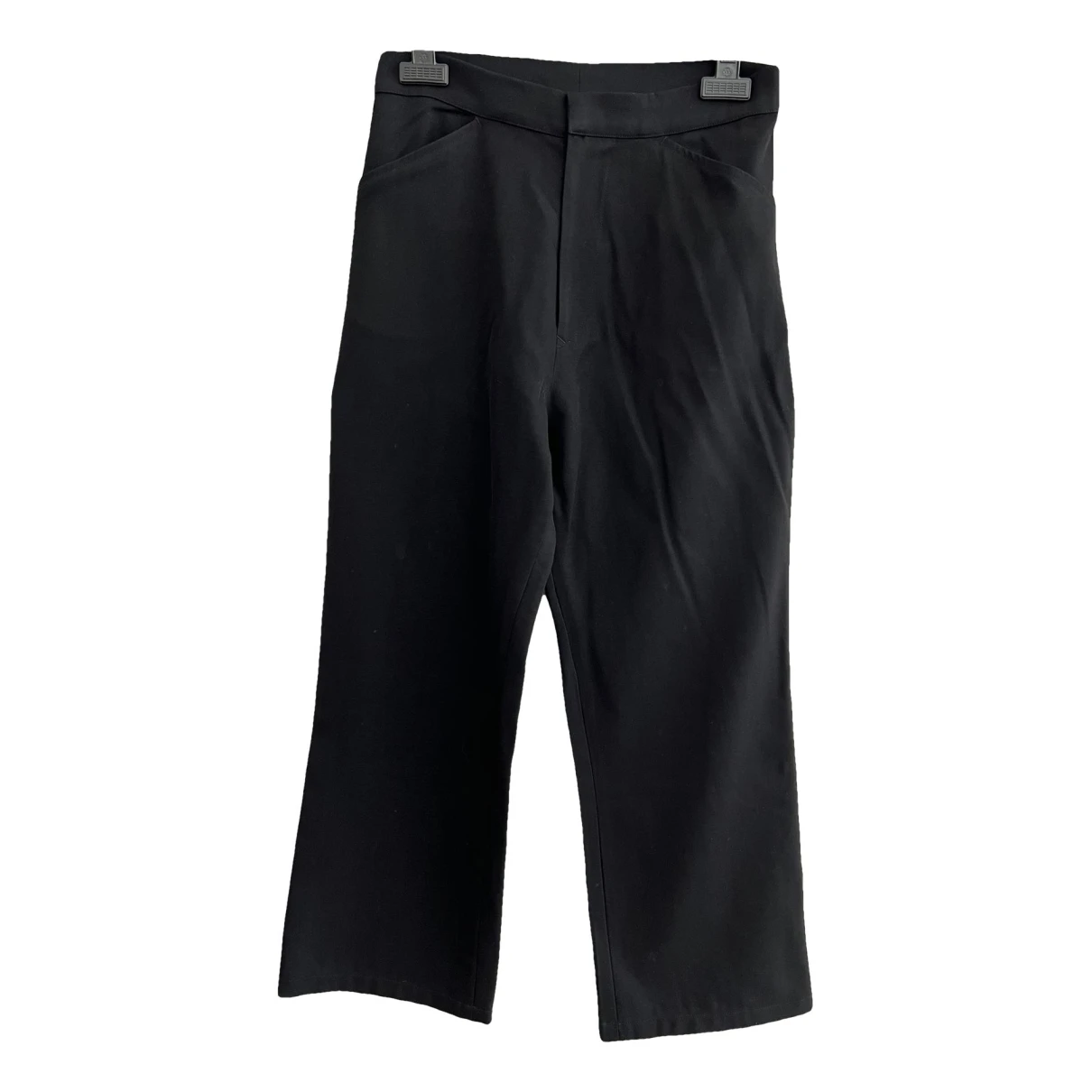 Pre-owned Yohji Yamamoto Wool Short Pants In Black