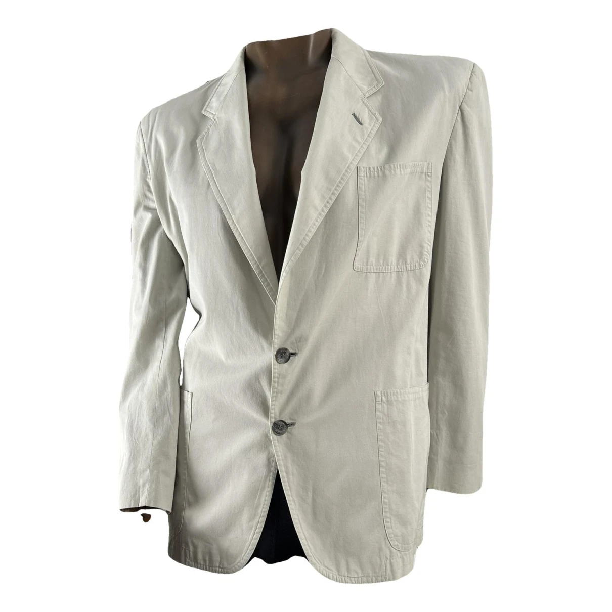 Pre-owned Emporio Armani Vest In White