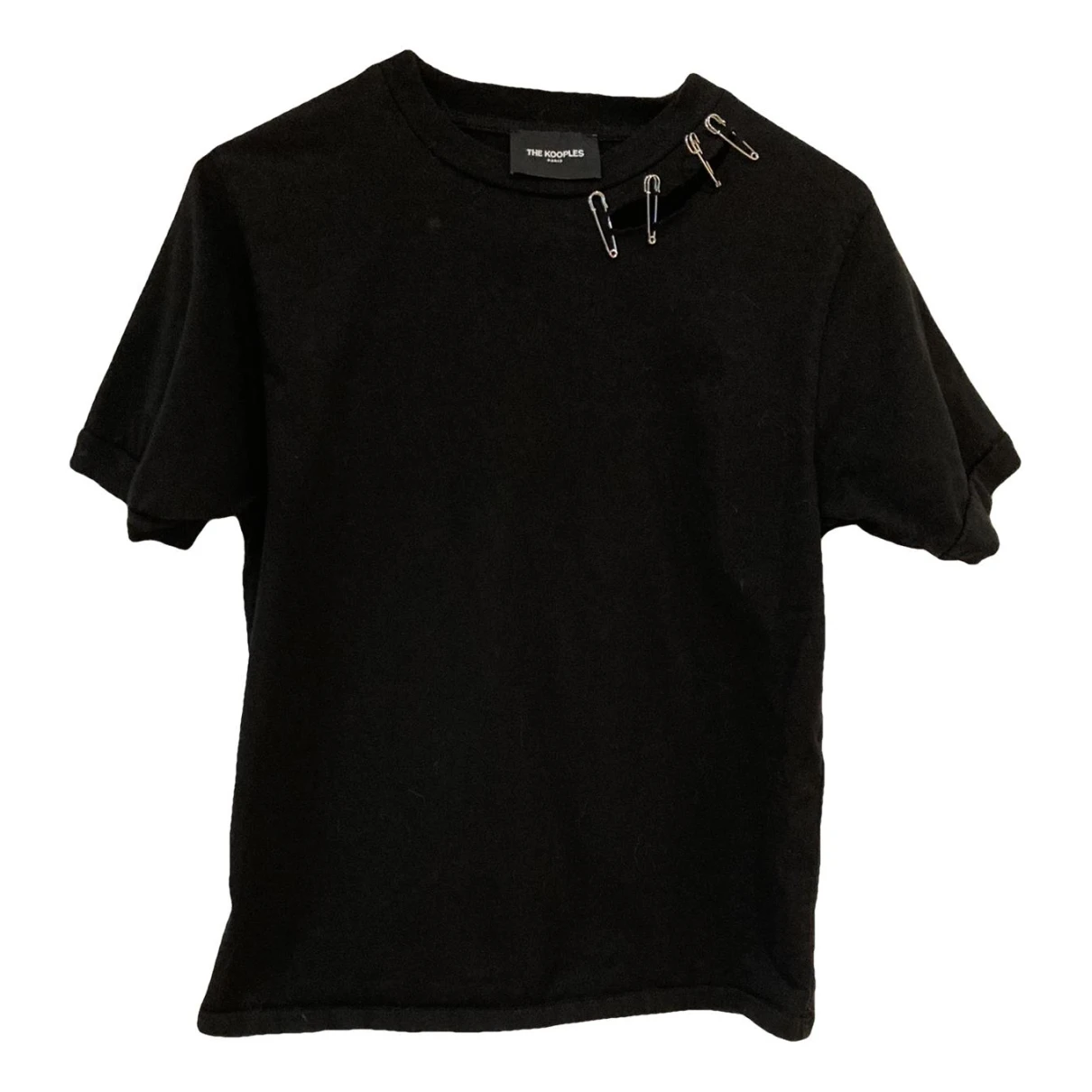 Pre-owned The Kooples T-shirt In Black