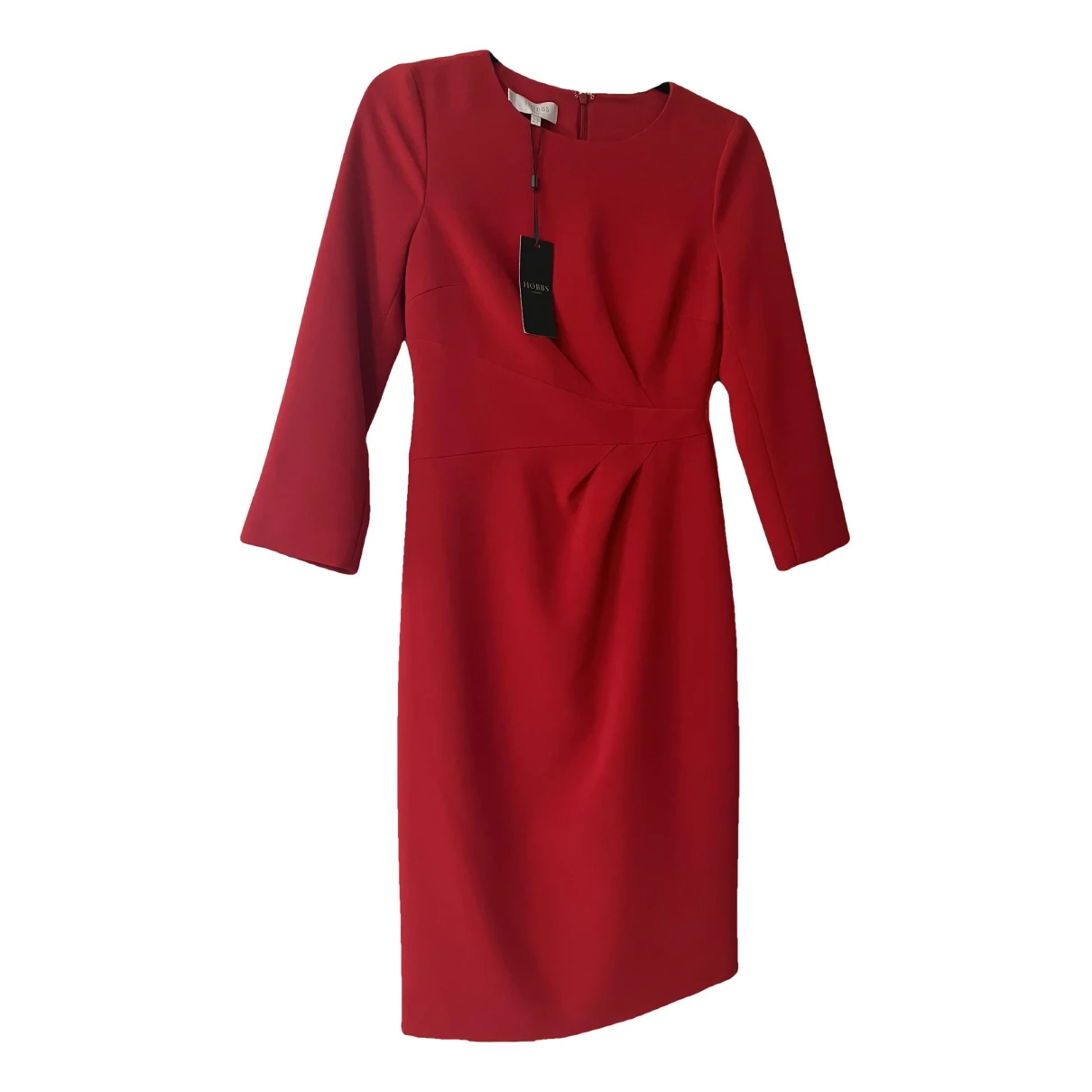Pre-owned Hobbs Mid-length Dress In Red