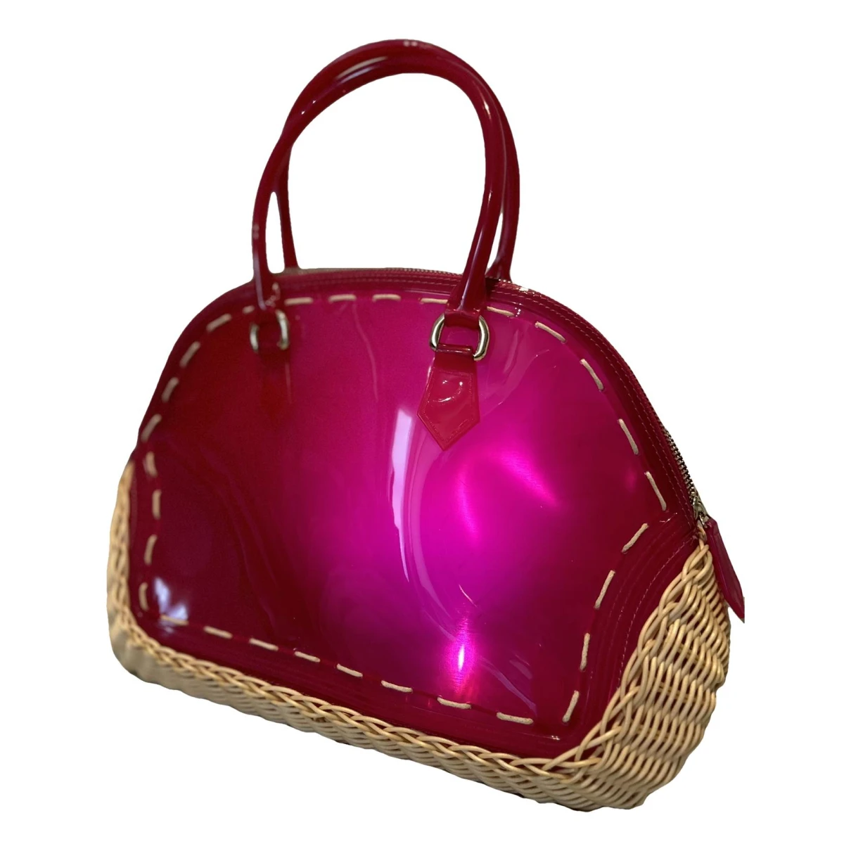 Pre-owned Furla Candy Bag Handbag In Purple
