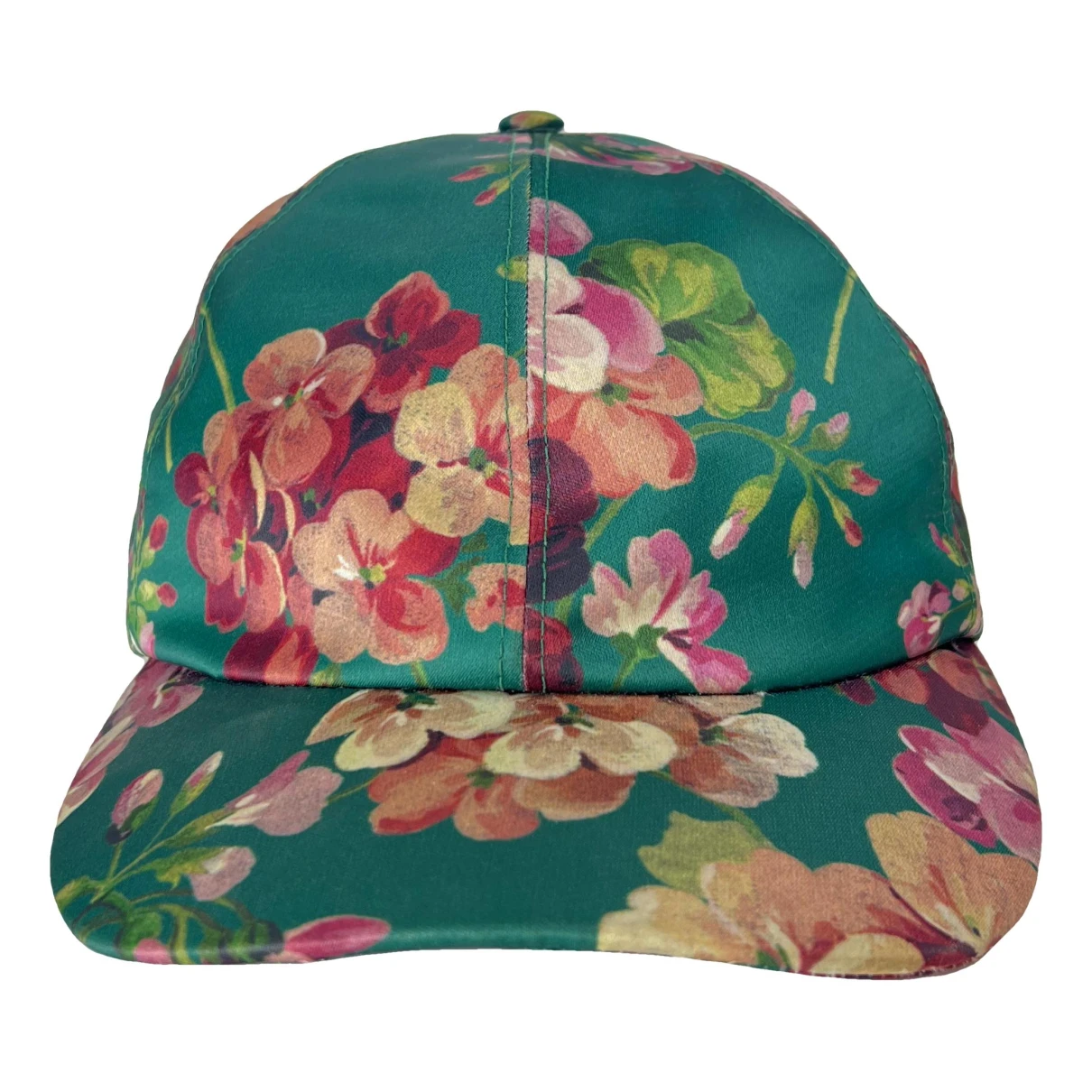 Pre-owned Gucci Silk Hat In Multicolour