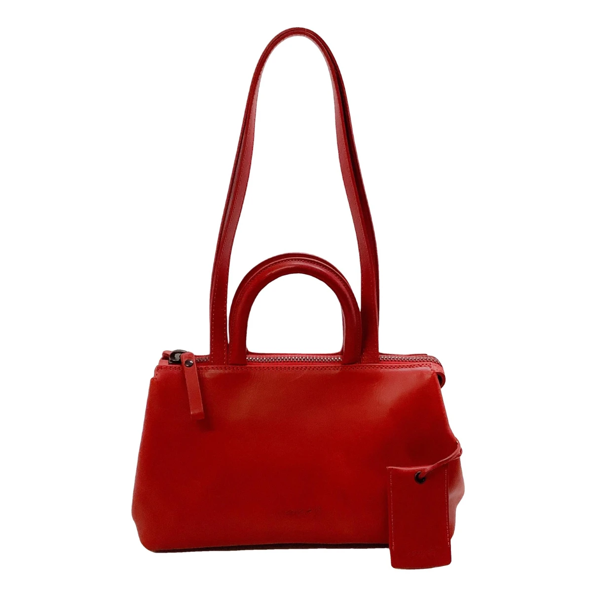Pre-owned Marsèll Leather Handbag In Red
