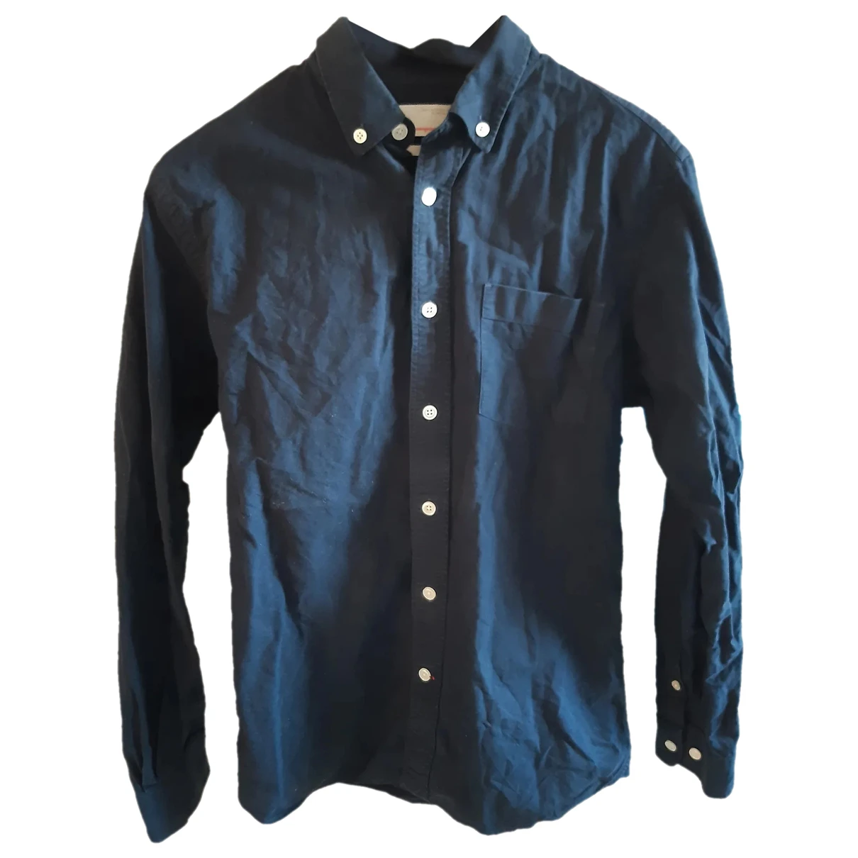 Pre-owned Knowledge Cotton Apparel Shirt In Blue