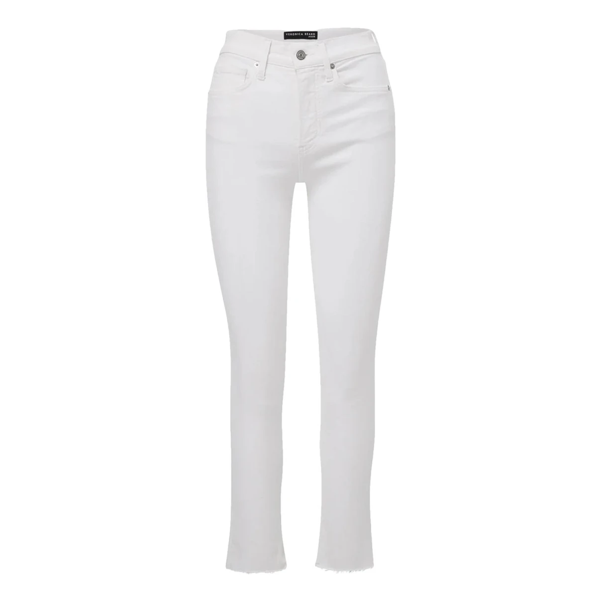 Pre-owned Veronica Beard Jeans In White