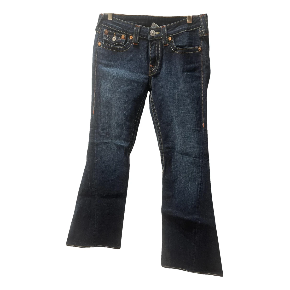 Pre-owned True Religion Bootcut Jeans In Blue