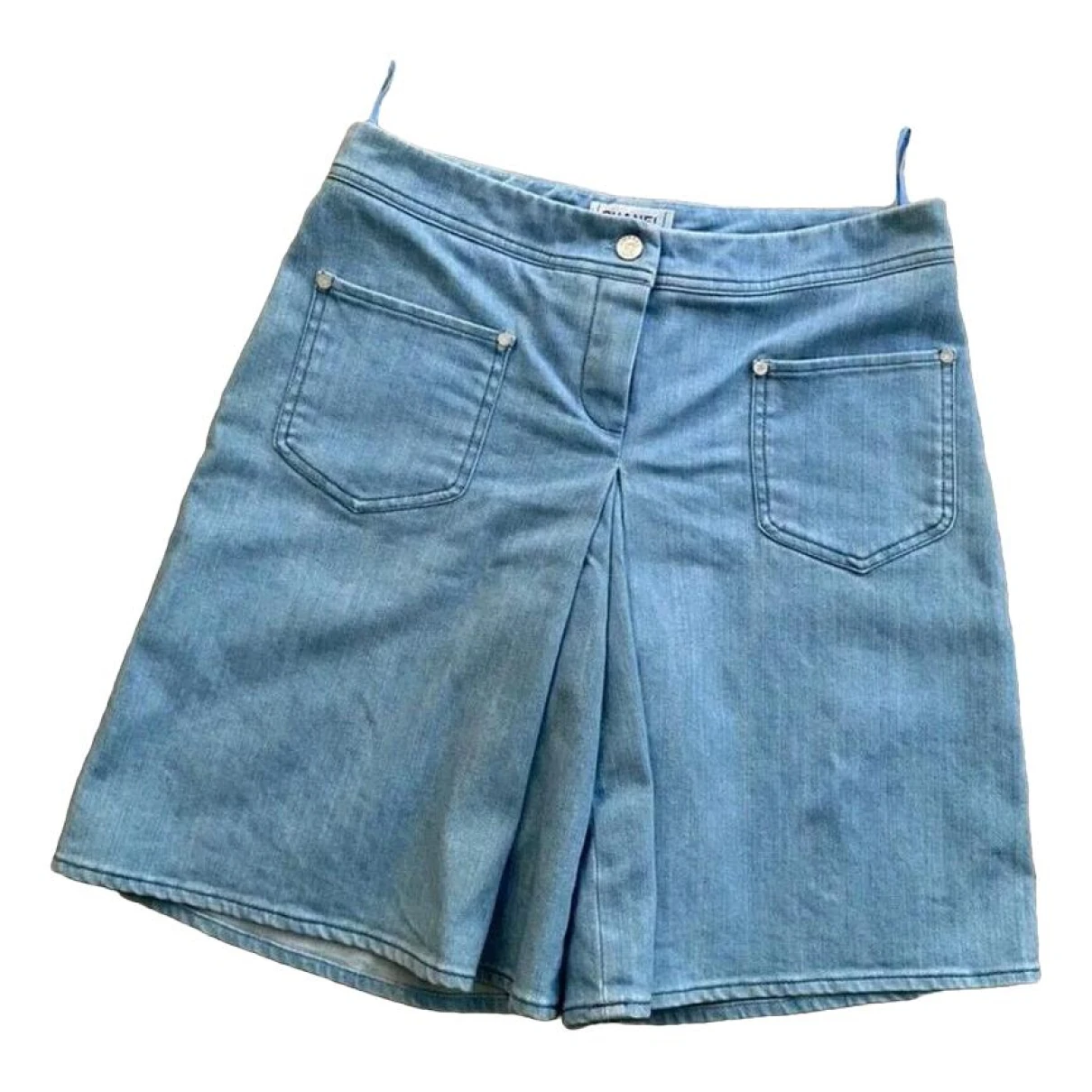 Pre-owned Chanel Shorts In Blue