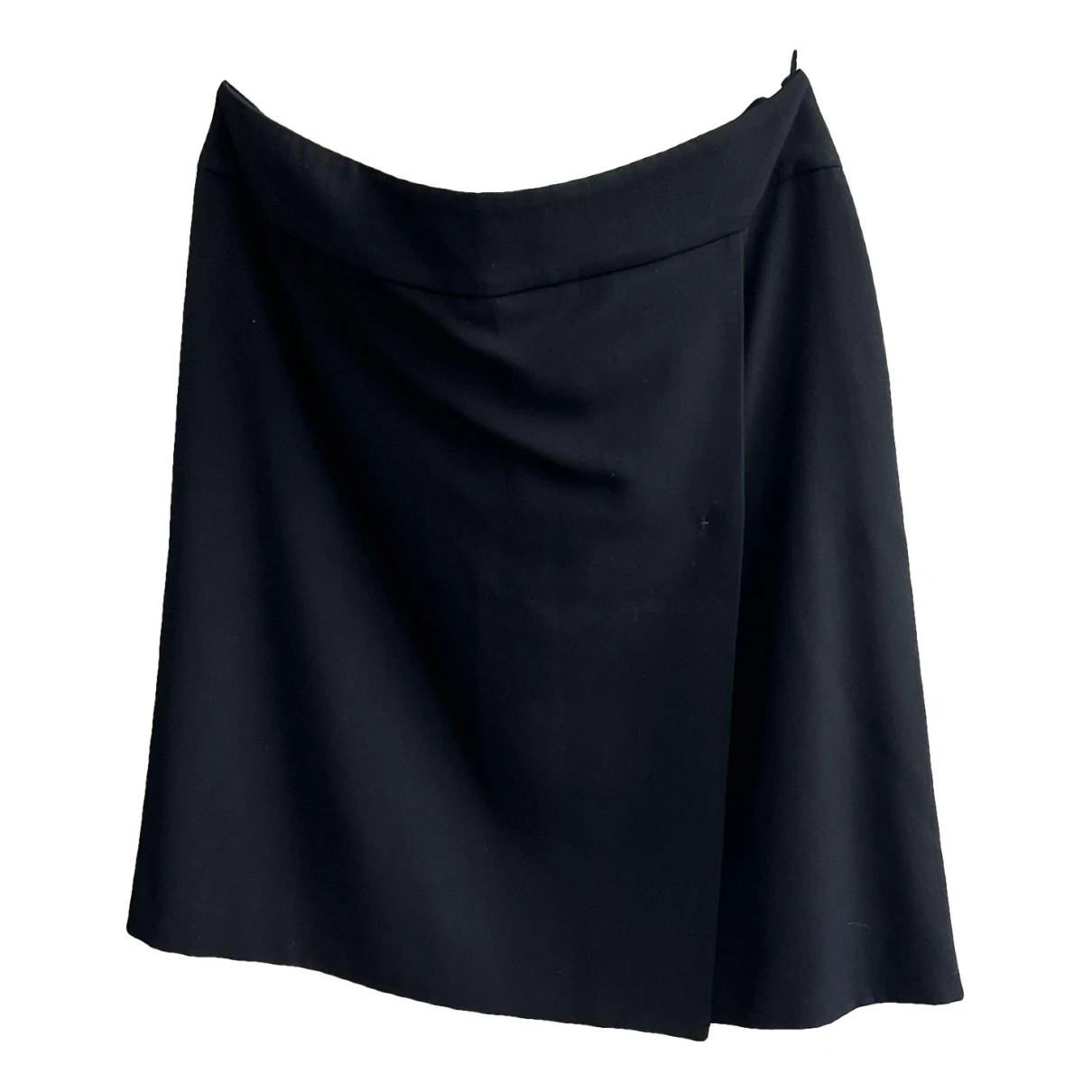 Pre-owned Prada Wool Skirt Suit In Black