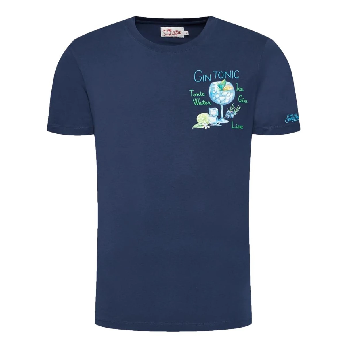 Pre-owned Mc2 Saint Barth T-shirt In Blue
