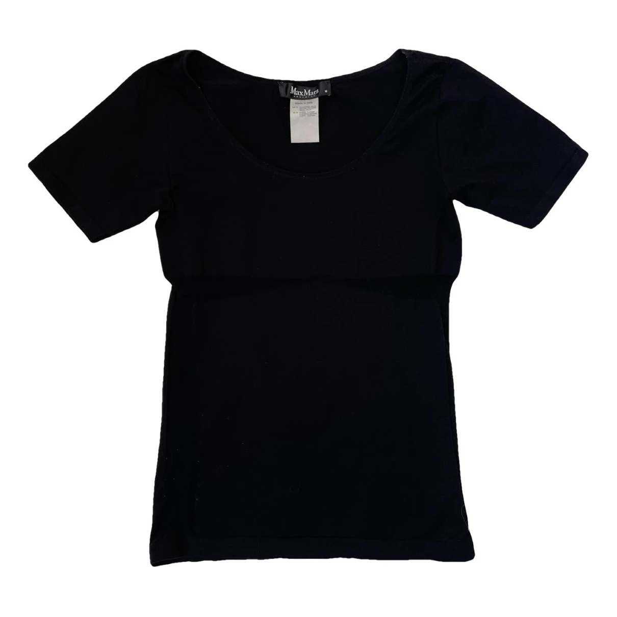 Pre-owned Max Mara Atelier T-shirt In Black