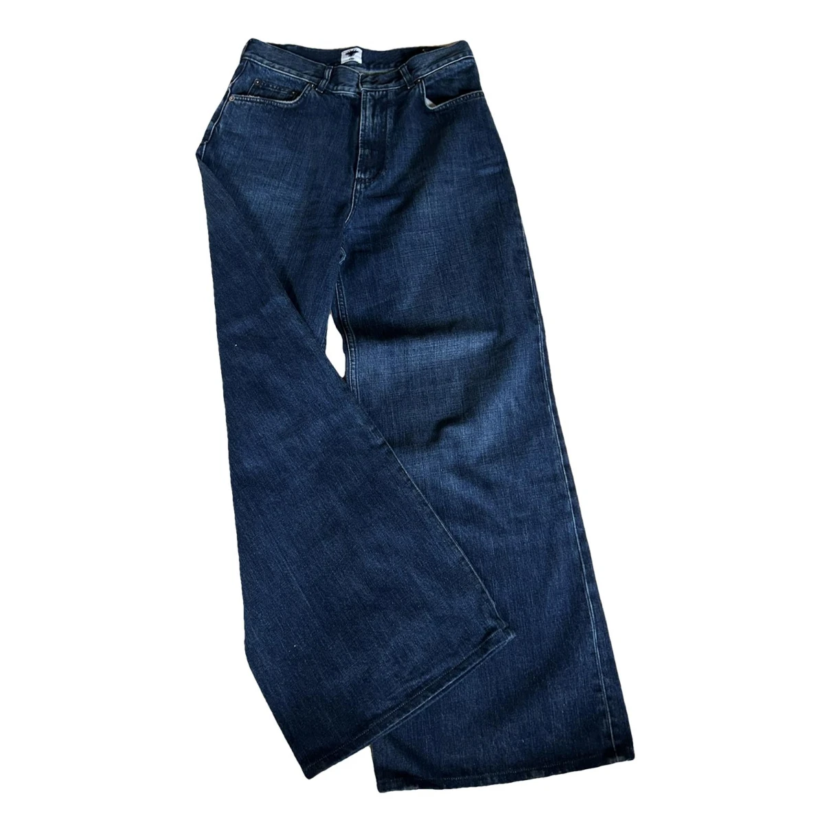 Pre-owned Dior Large Pants In Blue