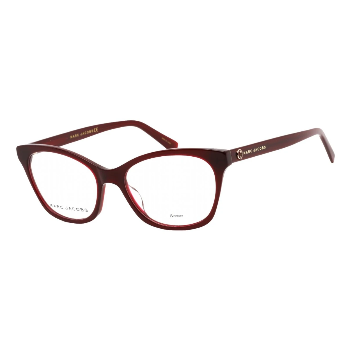 Pre-owned Marc Jacobs Sunglasses In Burgundy