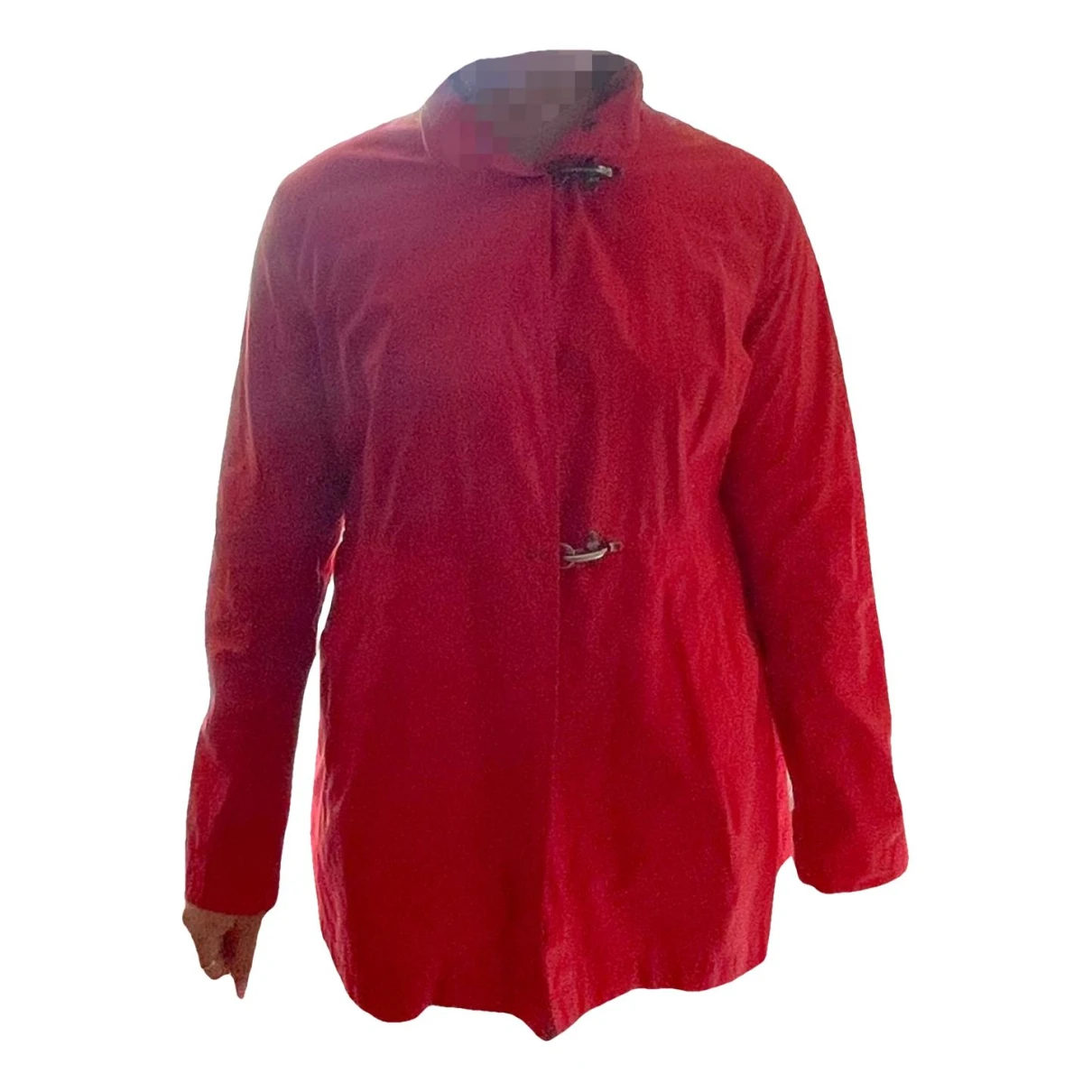 Pre-owned Fay Trench Coat In Red