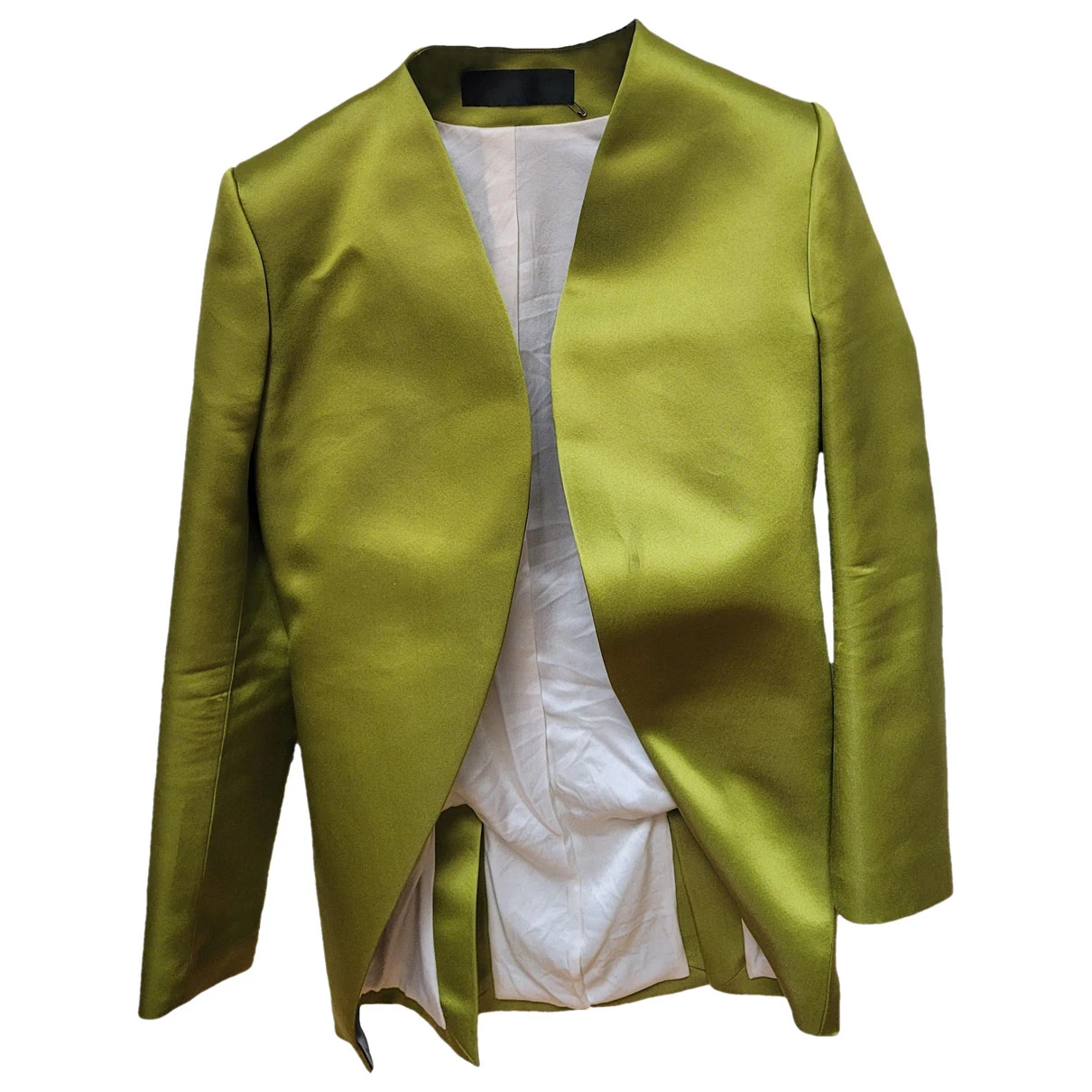 Pre-owned Haider Ackermann Silk Blazer In Green