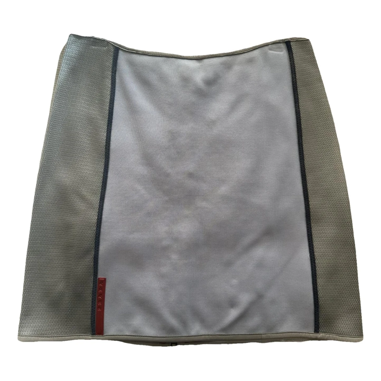 Pre-owned Prada Mini Skirt In Grey