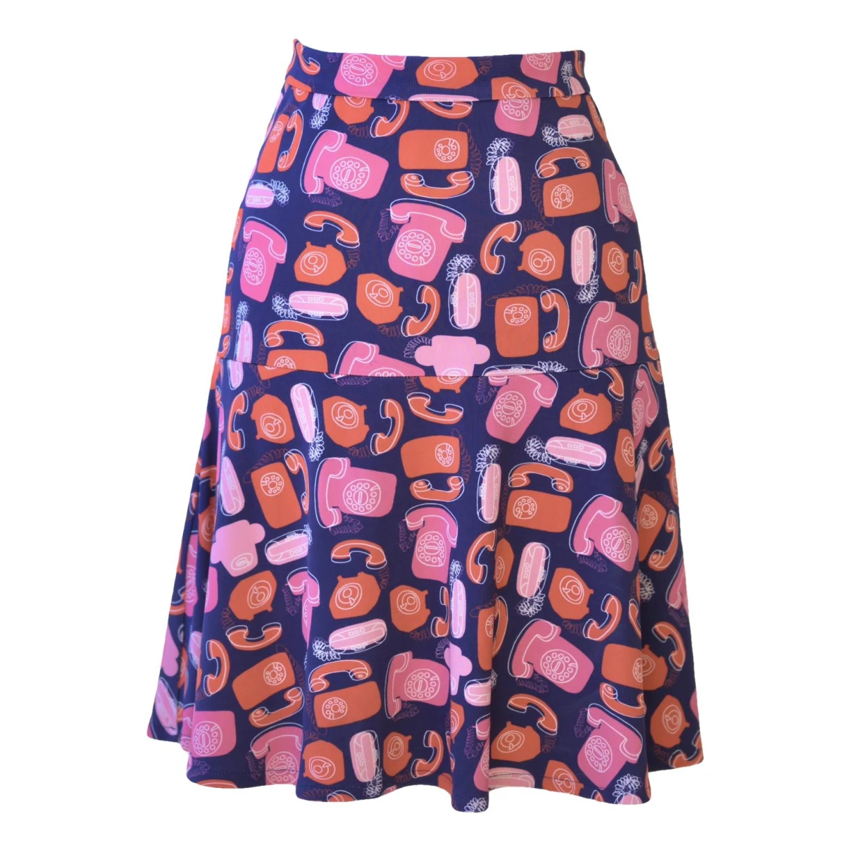 Pre-owned Miu Miu Mini Skirt In Multicolour