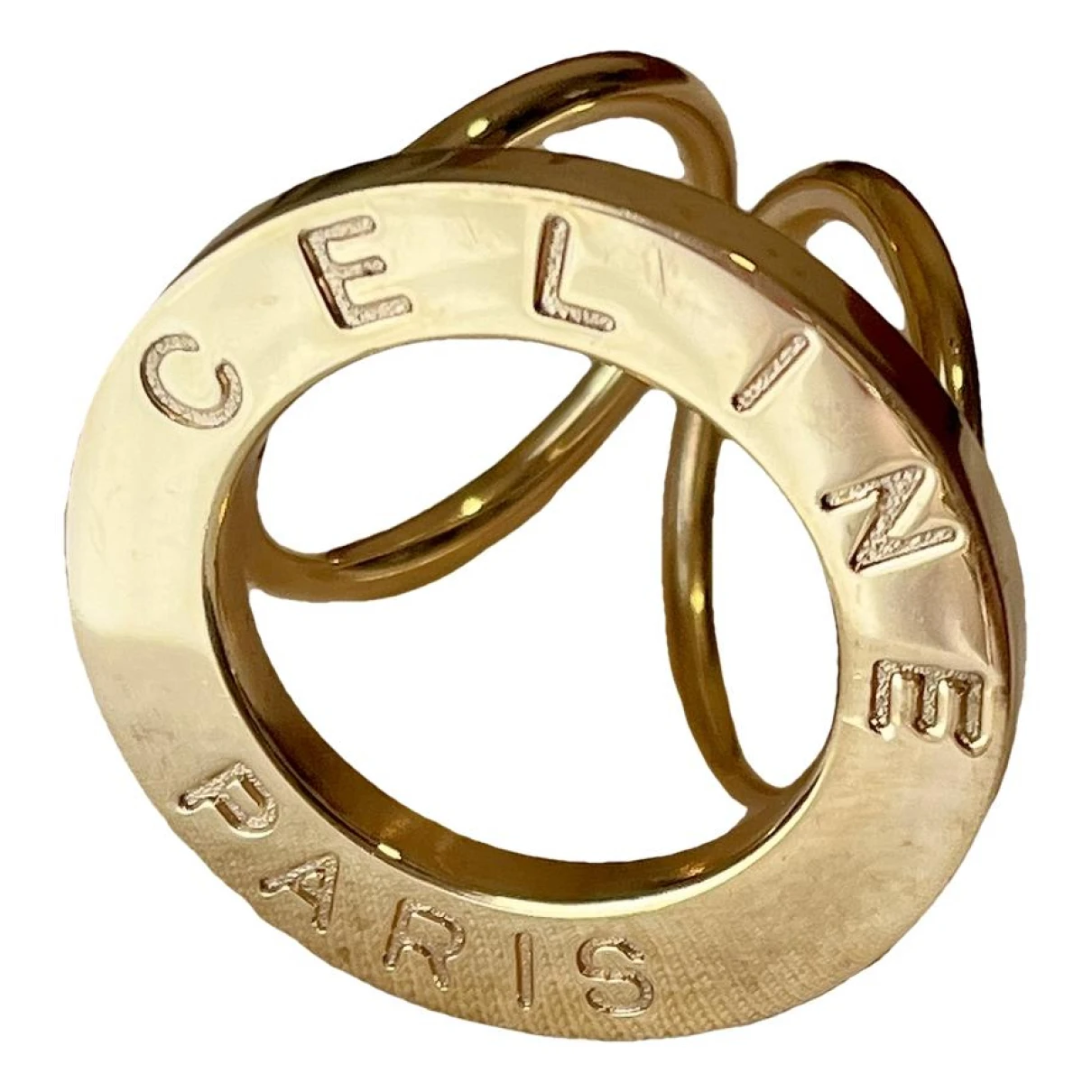 Pre-owned Celine Pin & Brooche In Gold