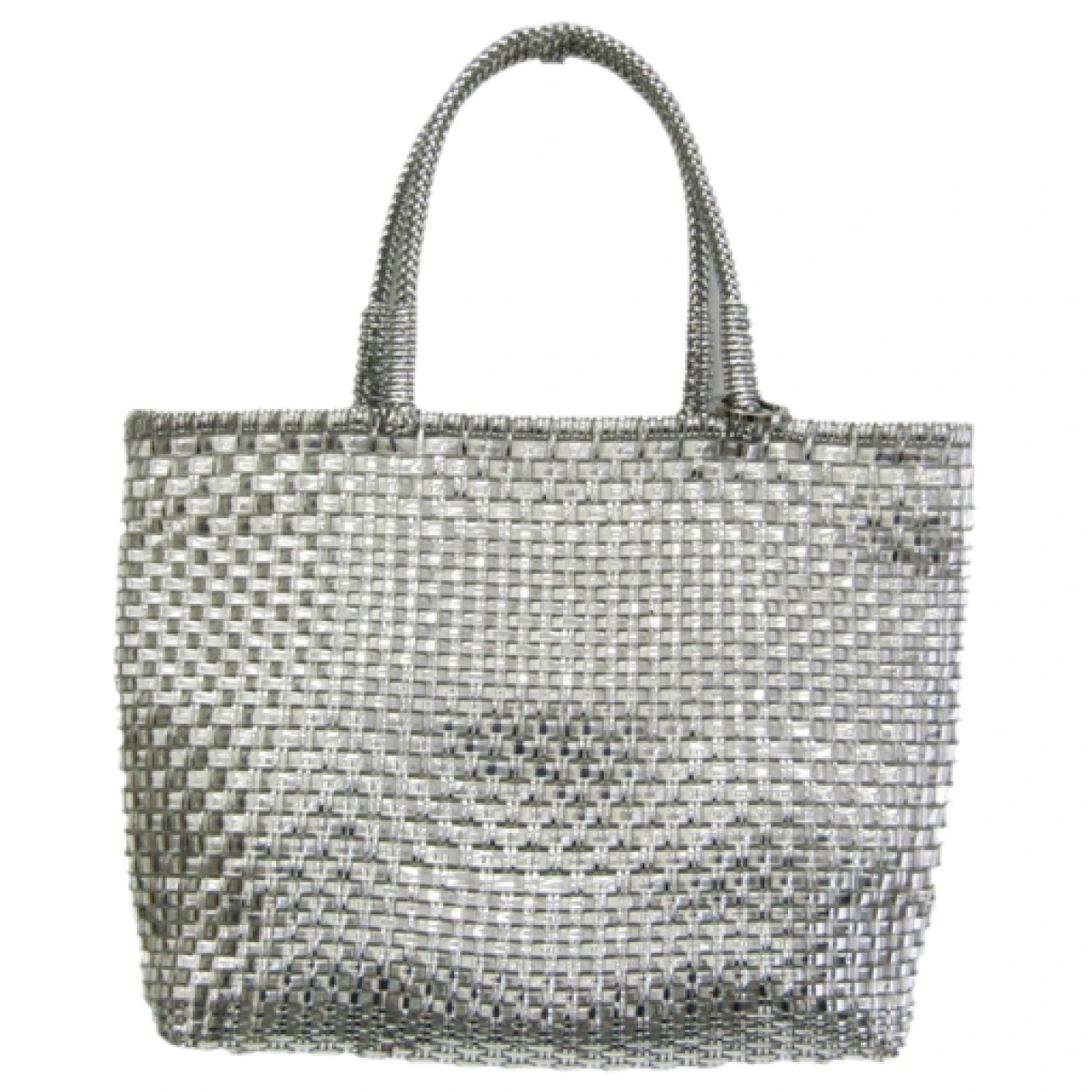 Pre-owned Anteprima Cloth Handbag In Silver