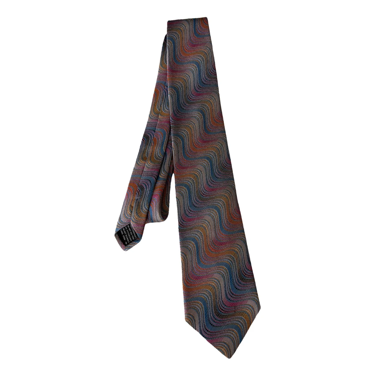 Pre-owned Missoni Silk Tie In Multicolour