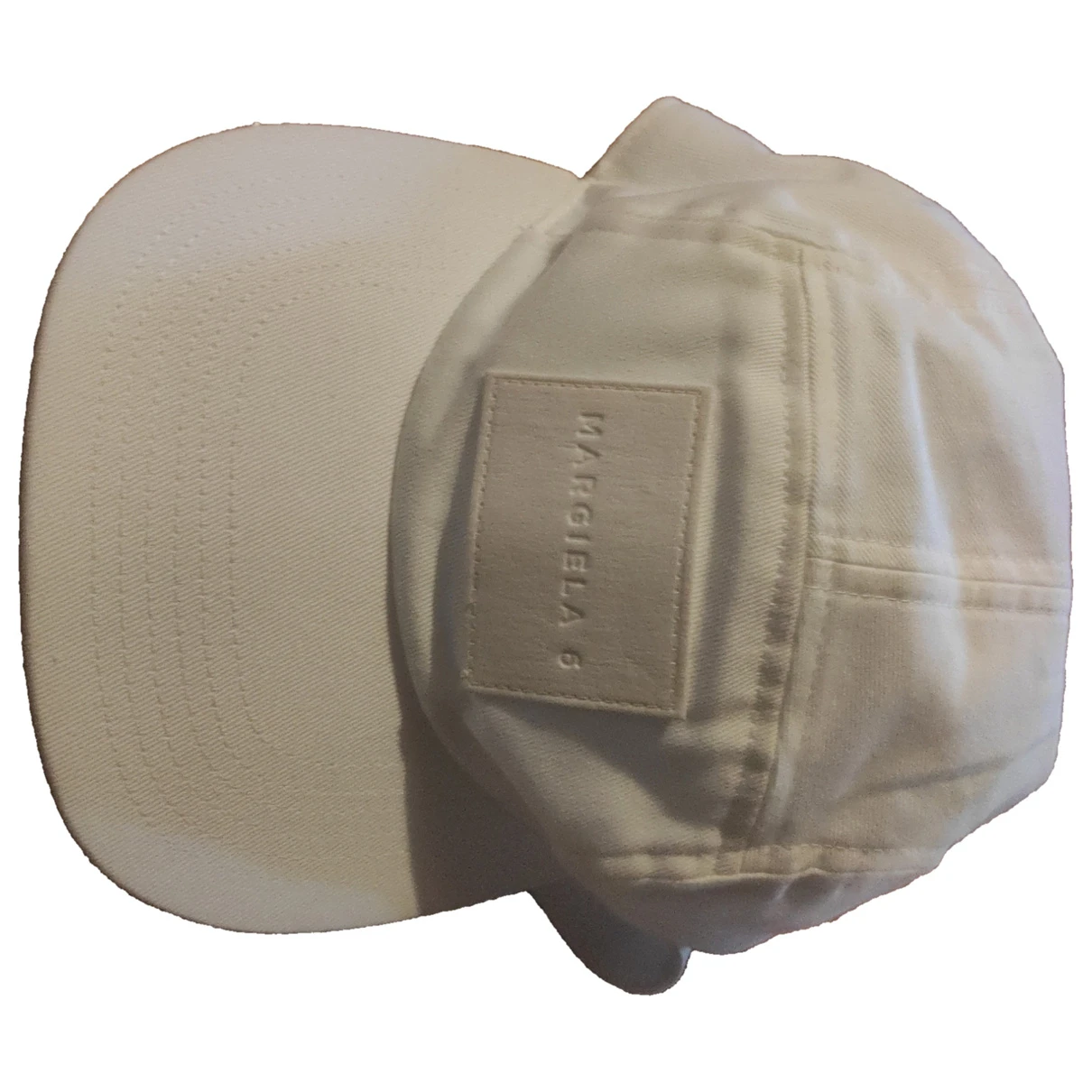 Pre-owned Mm6 Maison Margiela Hat In White