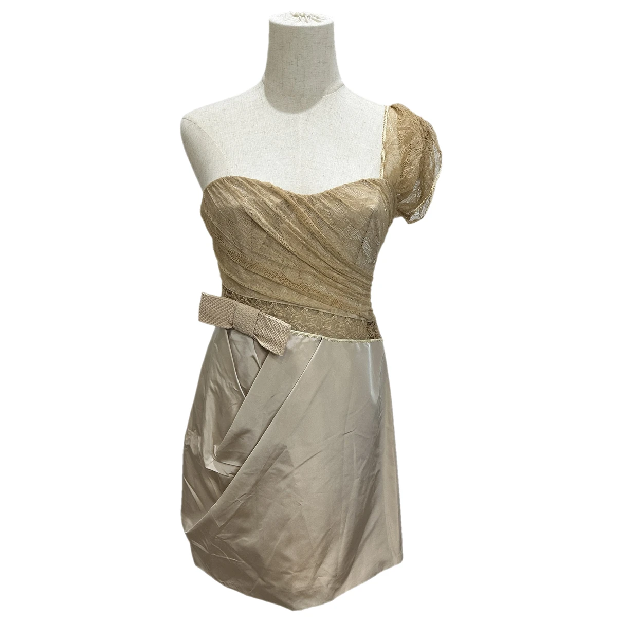 Pre-owned La Perla Mid-length Dress In Beige